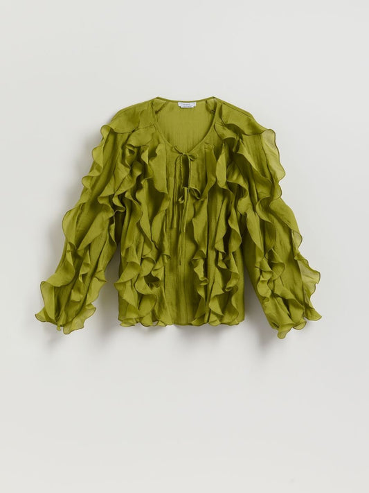 Ruffle blouse