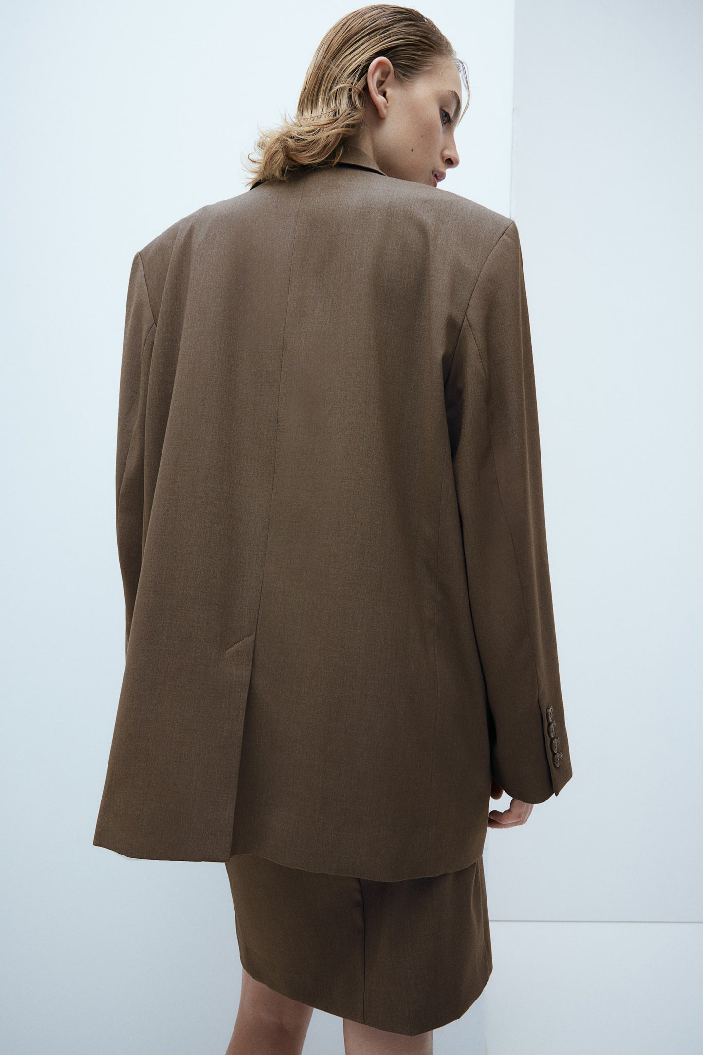 Double-breasted blazer