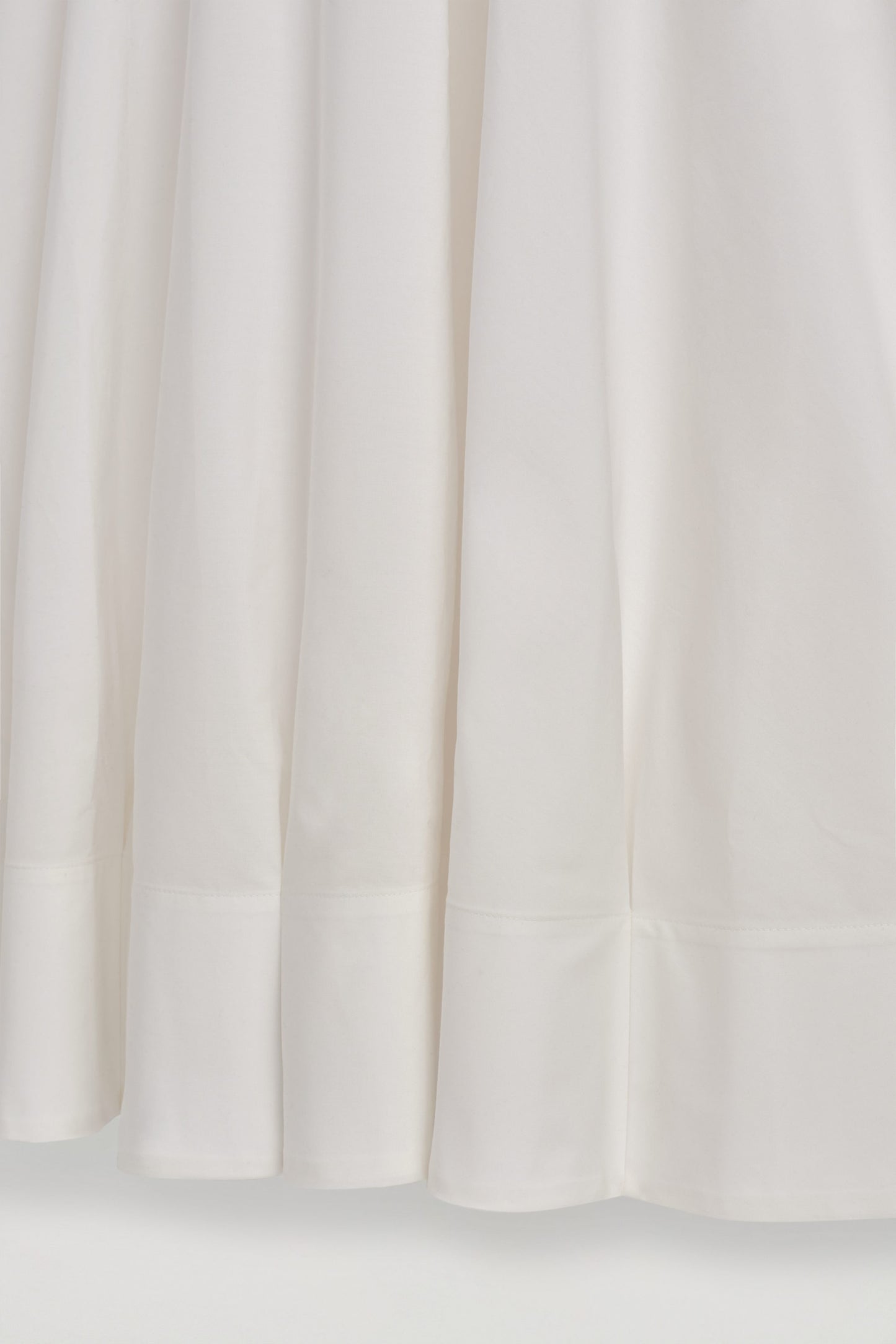 Boat-Neck Cotton A-Line Midi Dress