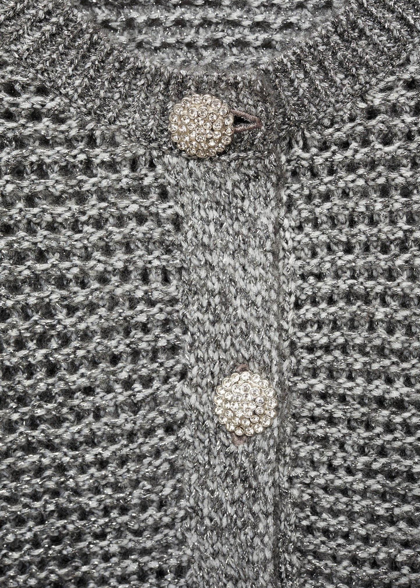 Knitted jacket wolf