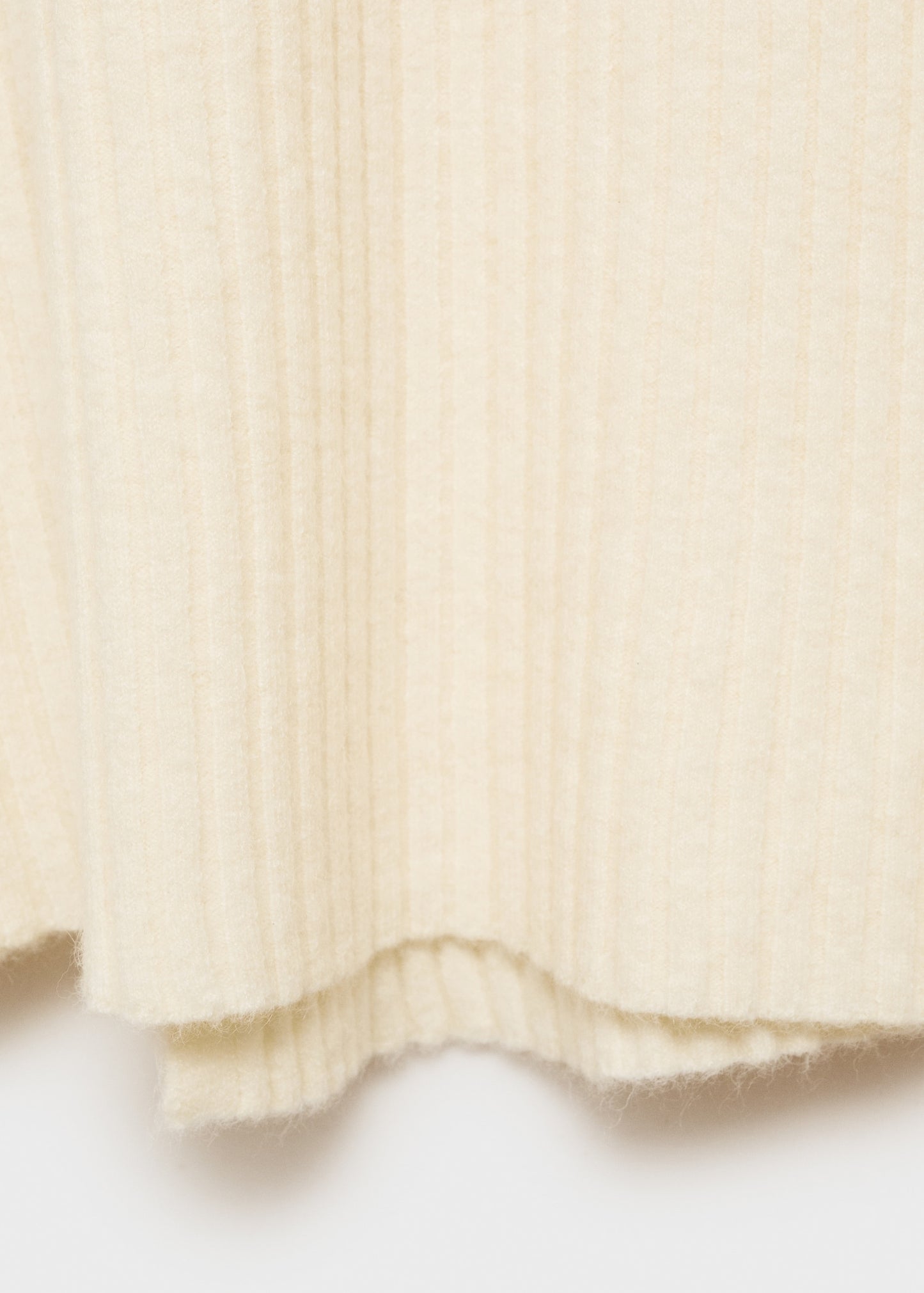 Knit wrap skirt