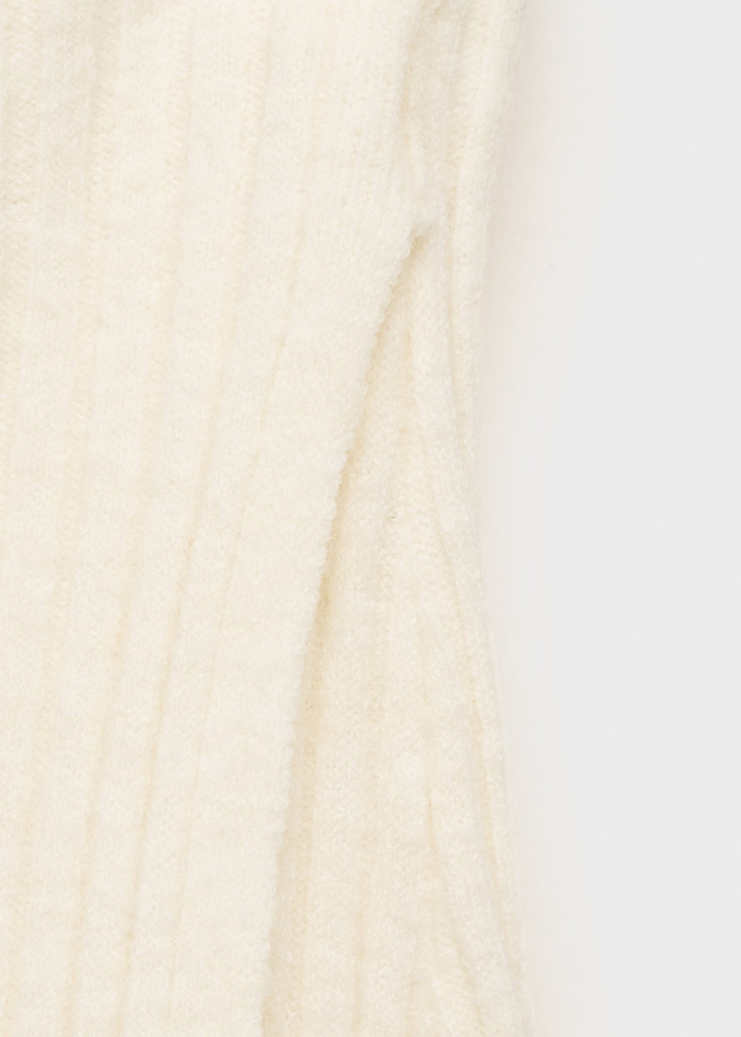 Knit wrap skirt