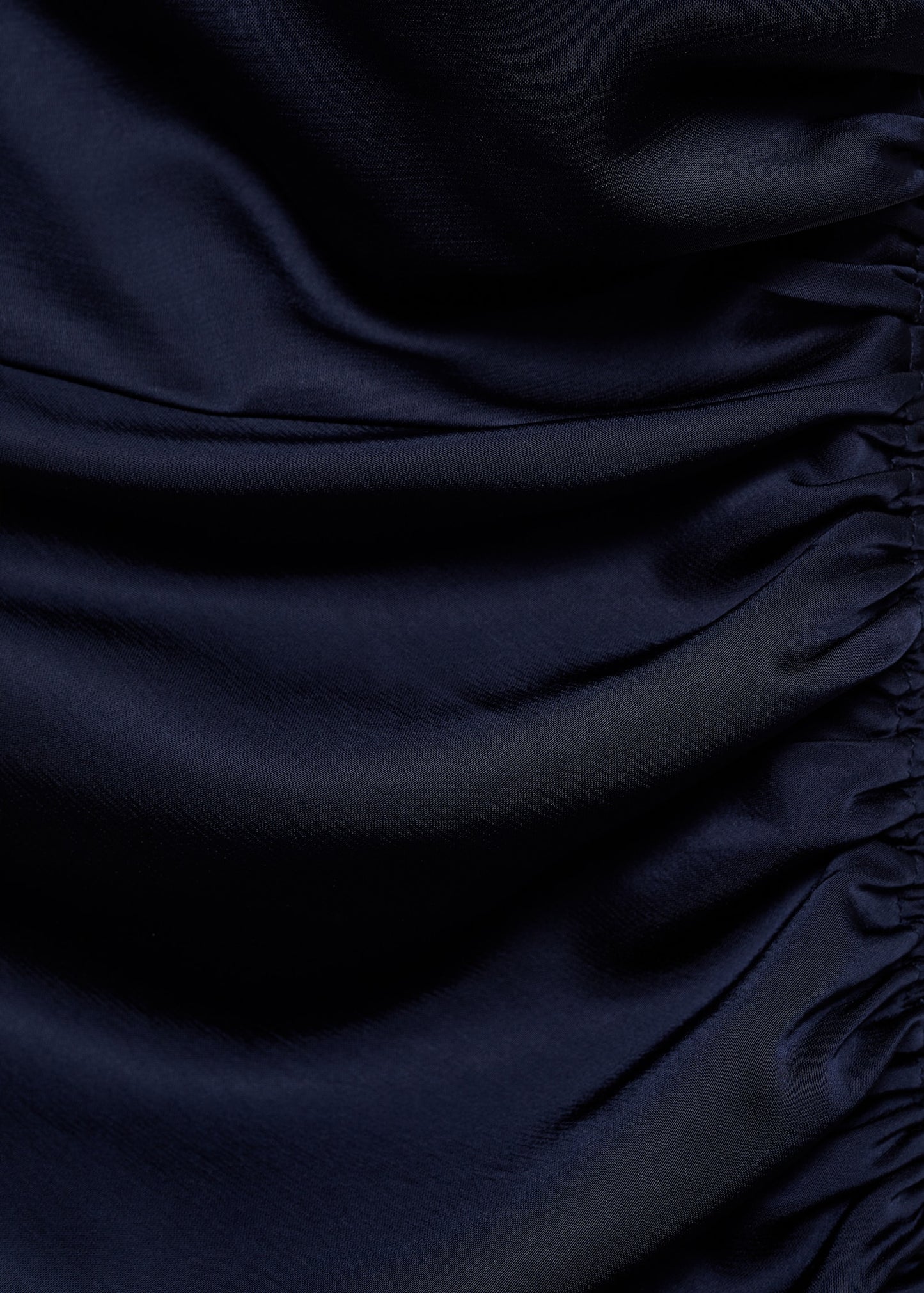 Asymmetrical pleated dress