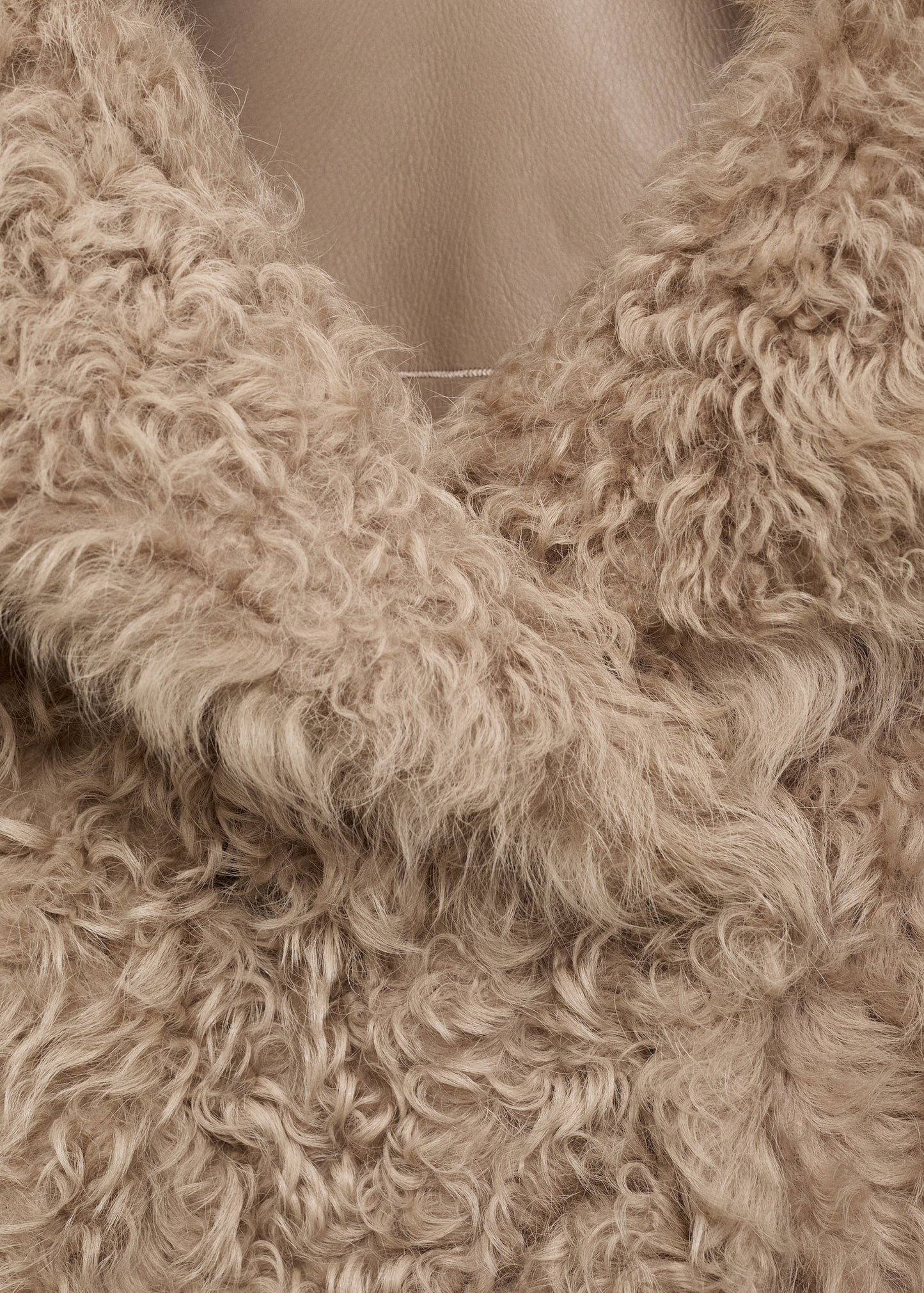 100% reversible leather coat