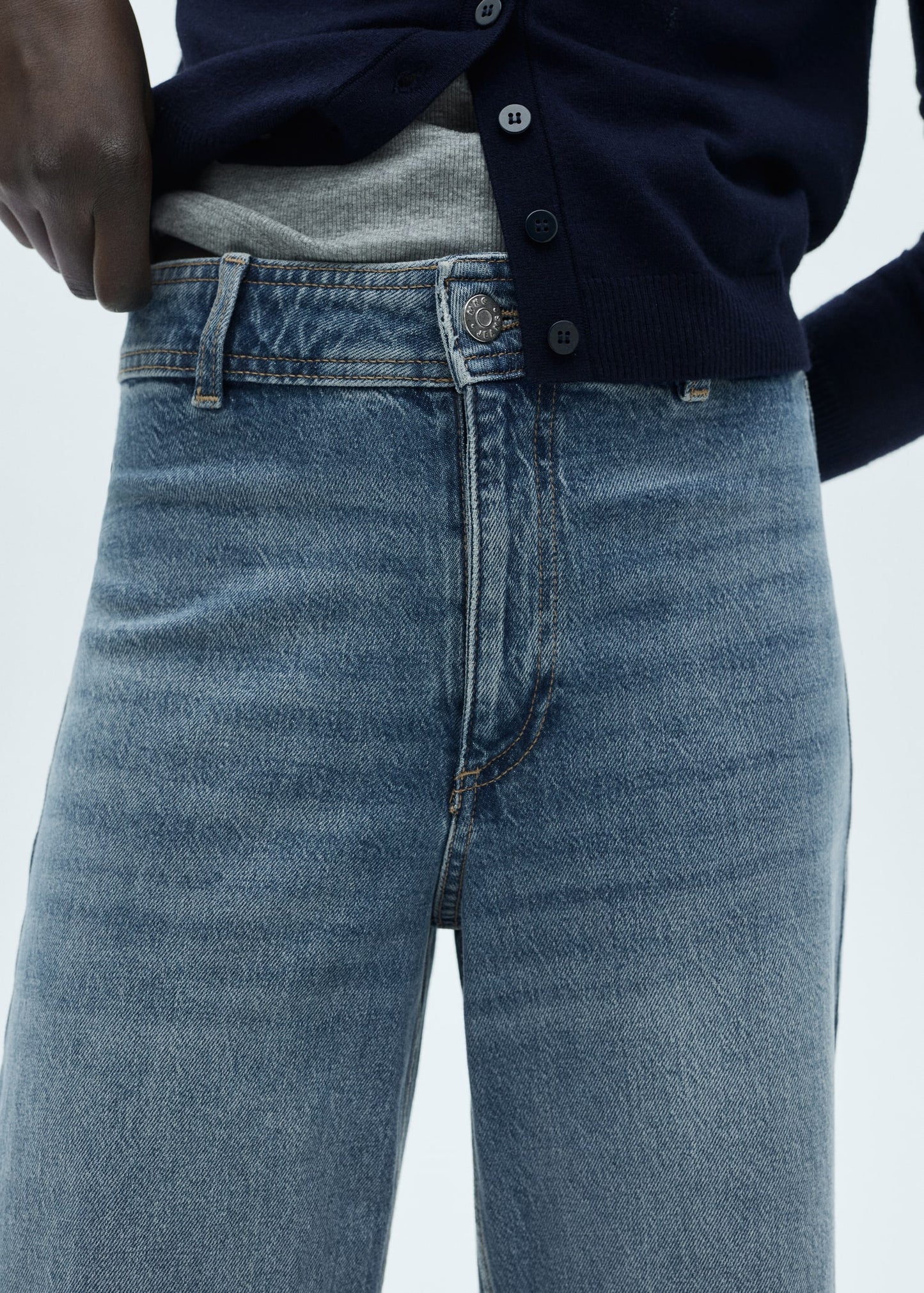 Catherin culotte high-rise jeans