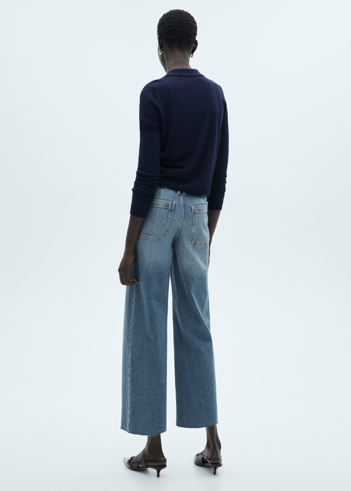 Catherin culotte high-rise jeans