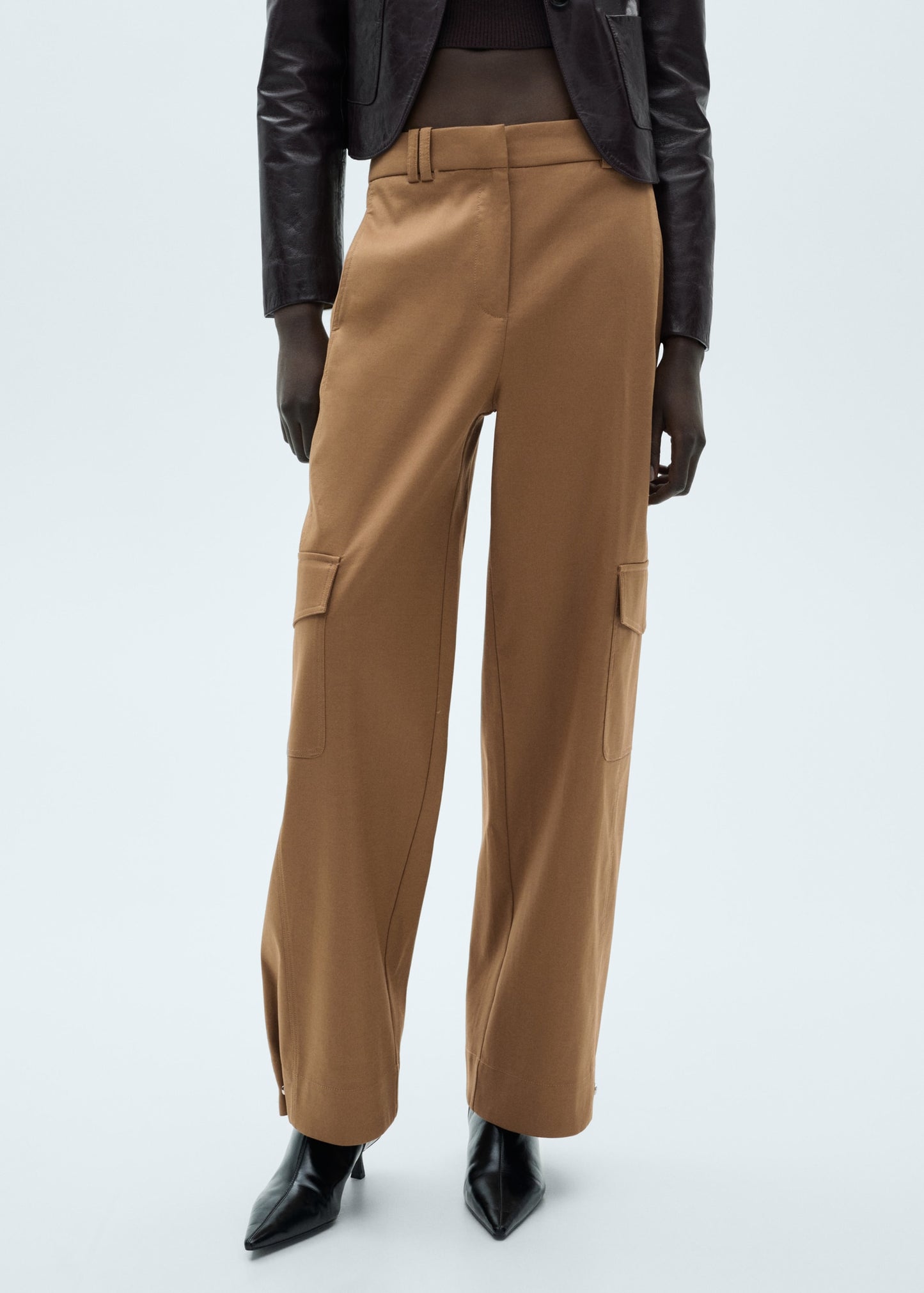 Cotton cargo trousers