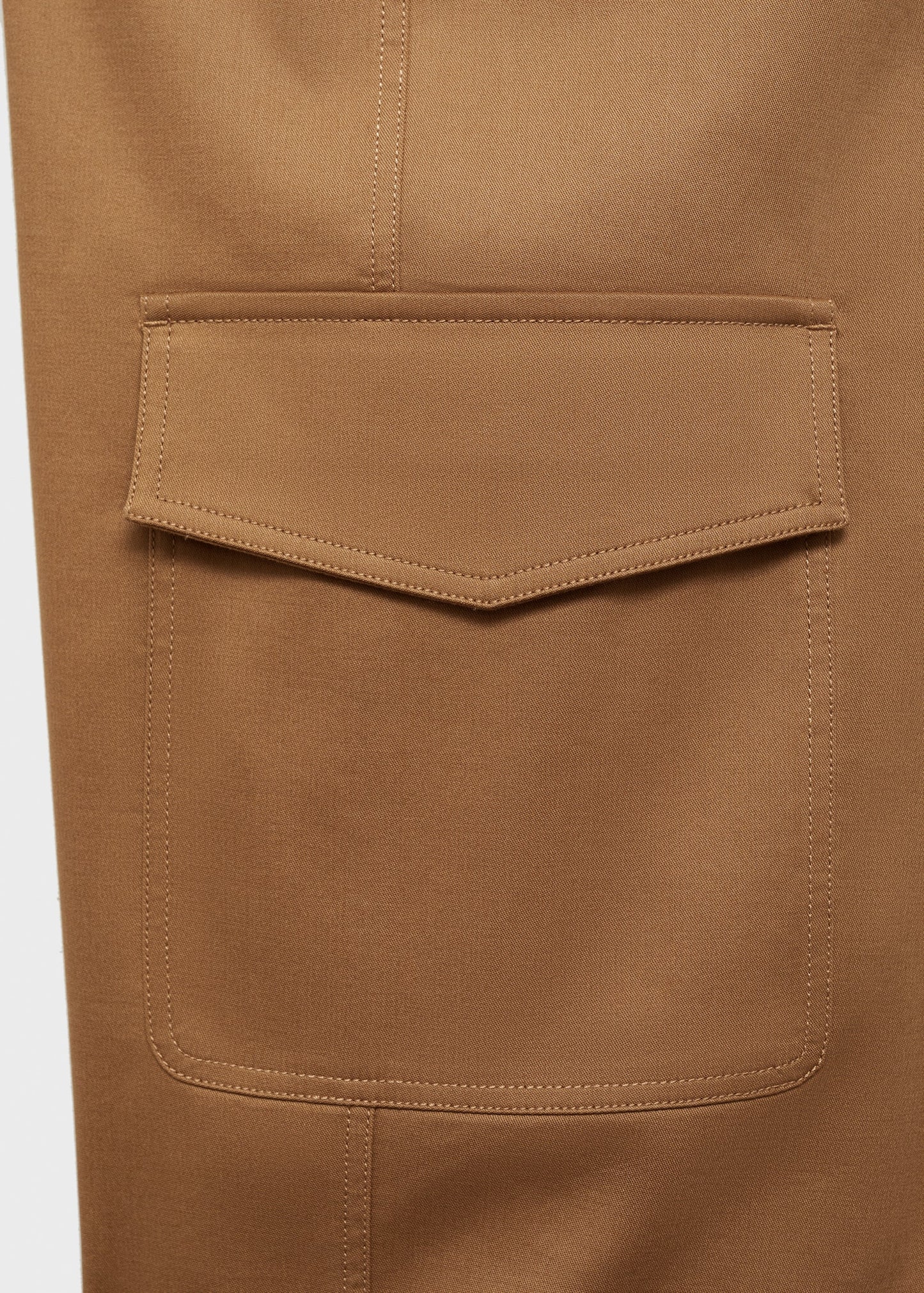 Cotton cargo trousers