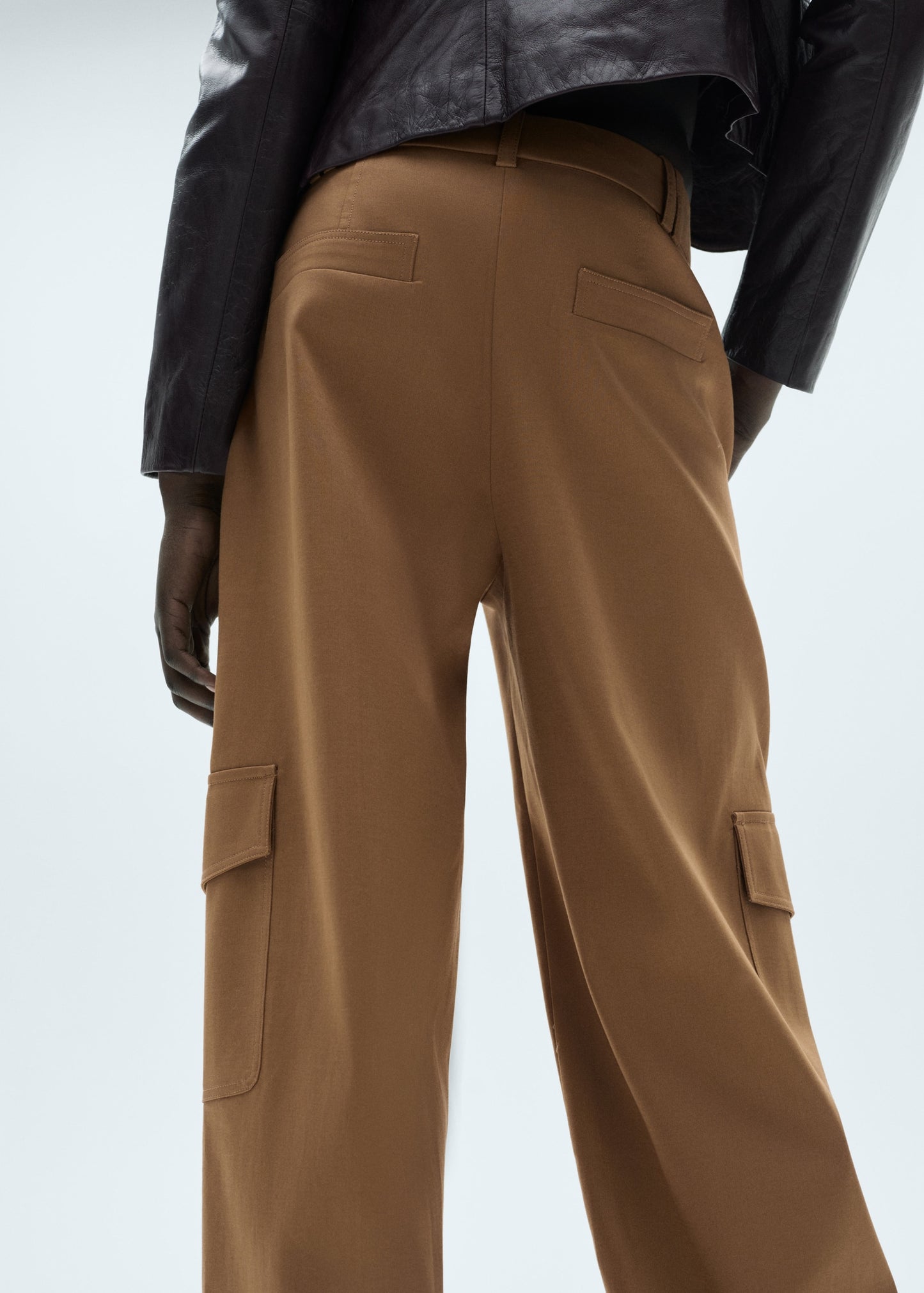 Cotton cargo trousers