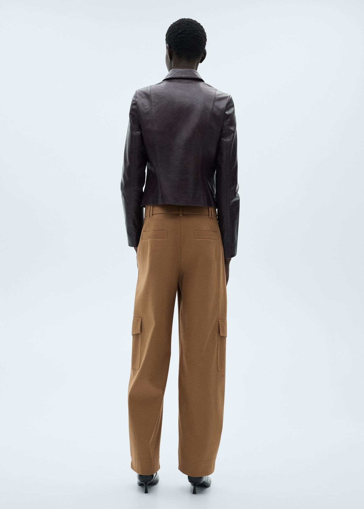 Cotton cargo trousers