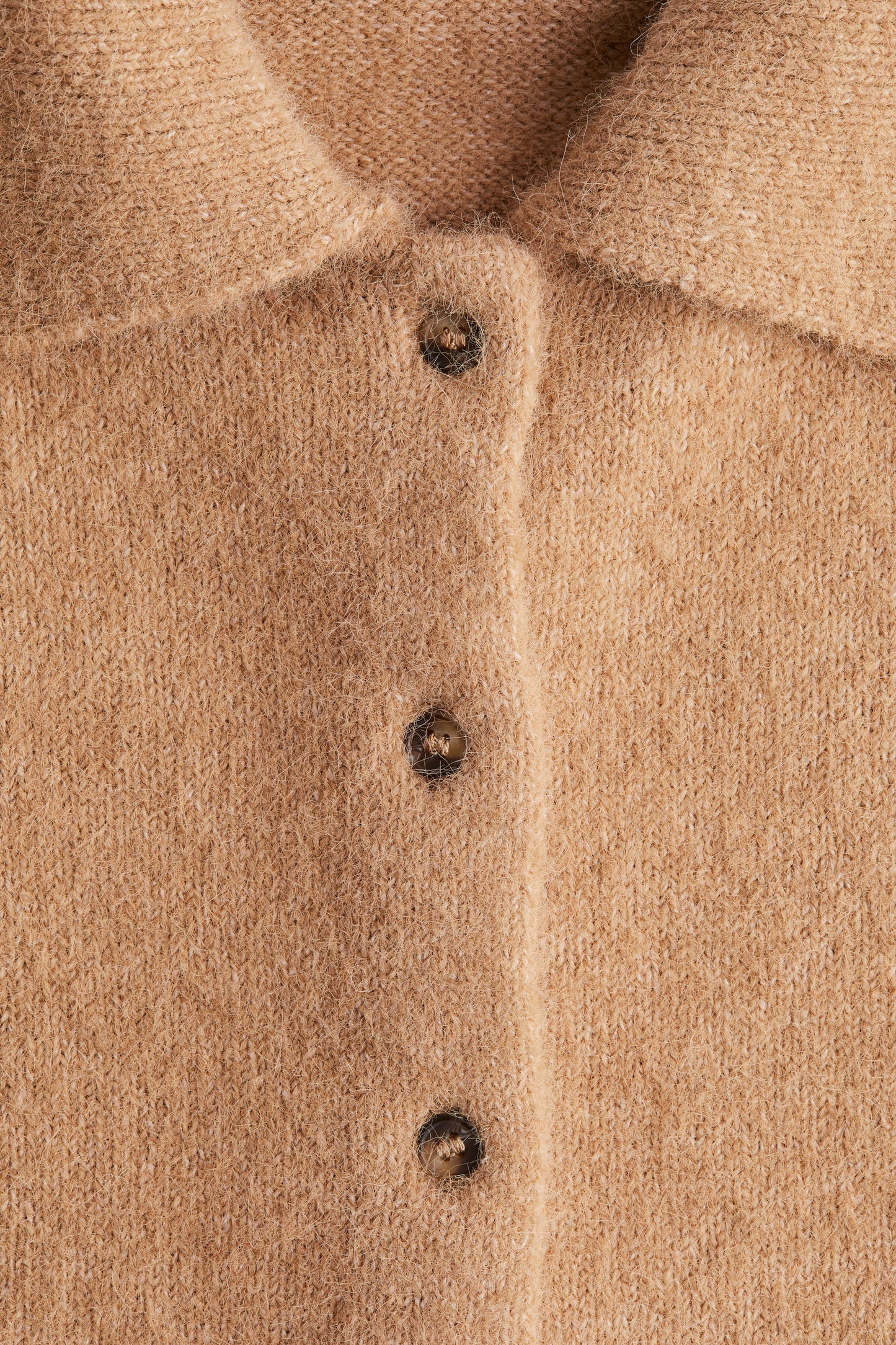 Collared cardigan