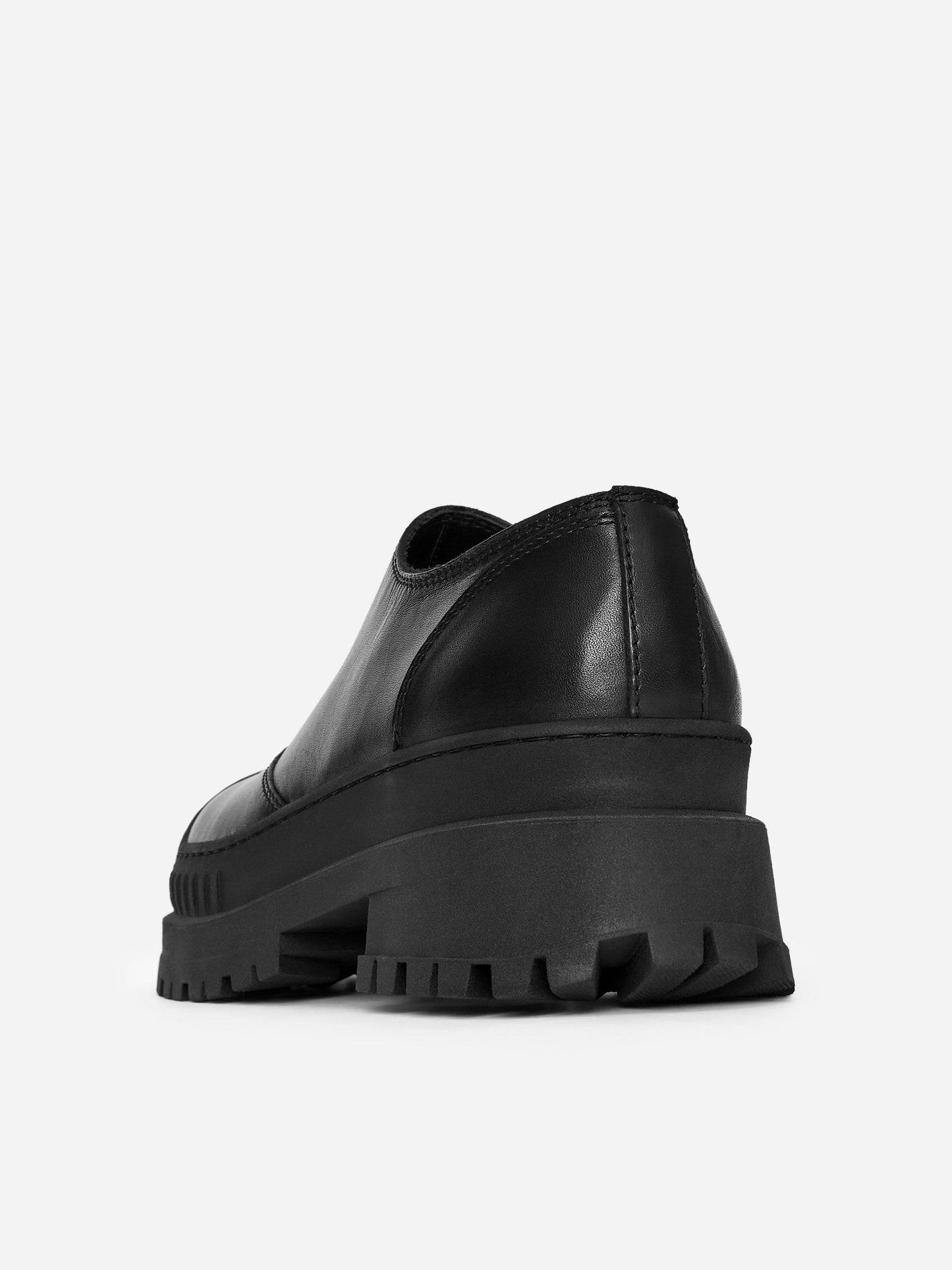 Chunky Leather Boots