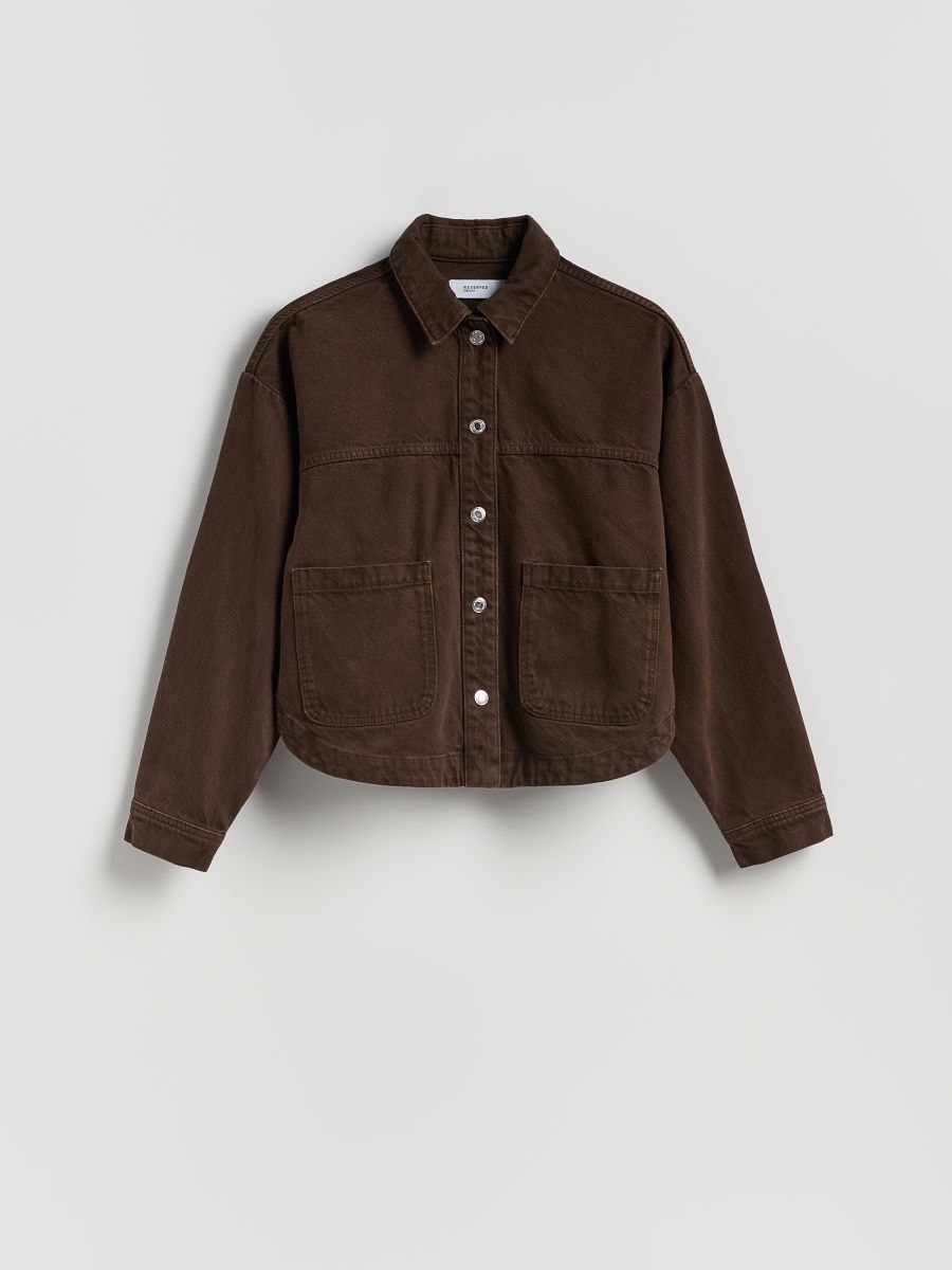 Denim shirt with pockets