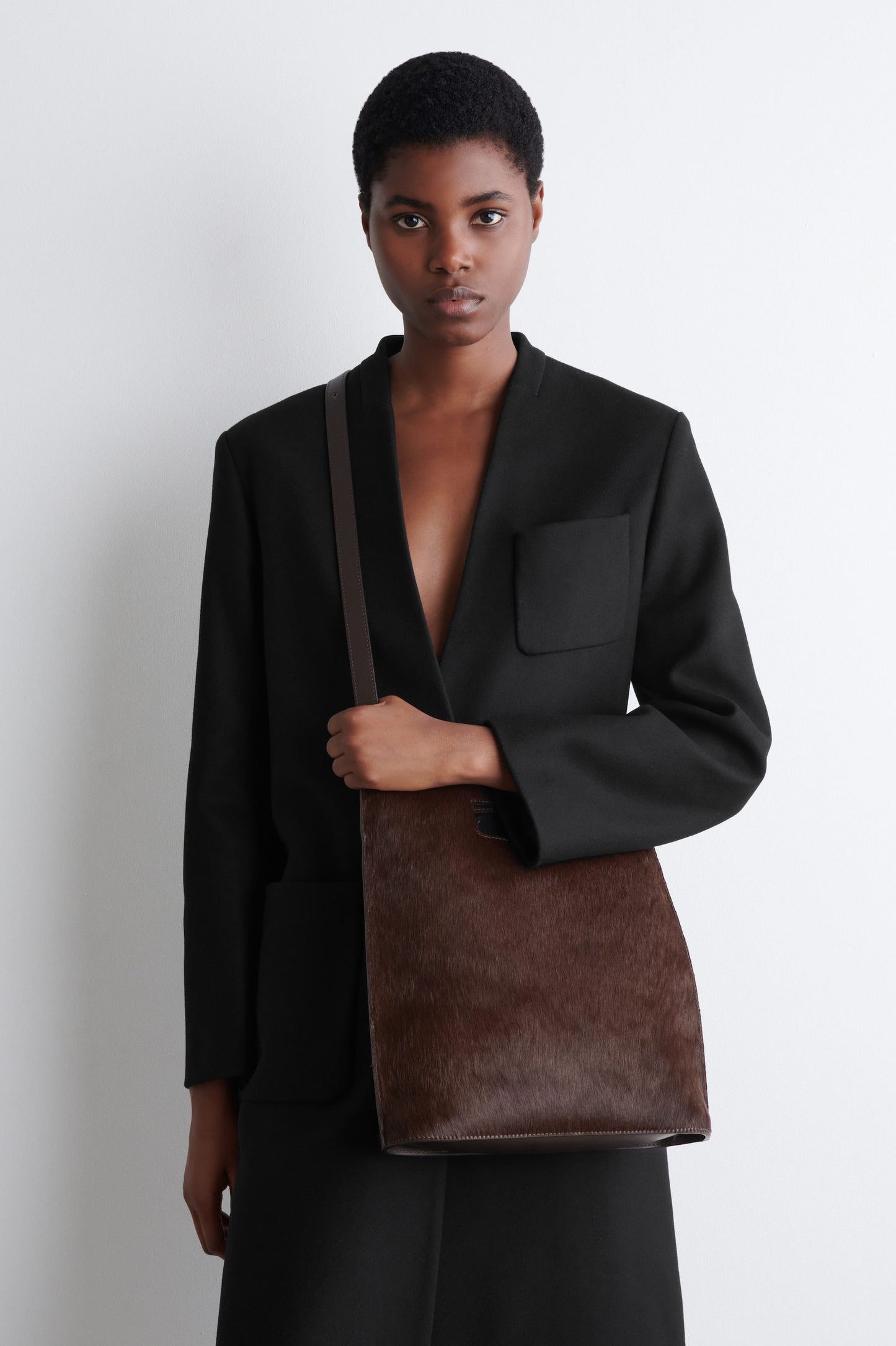 Folio Pony Hair Bag