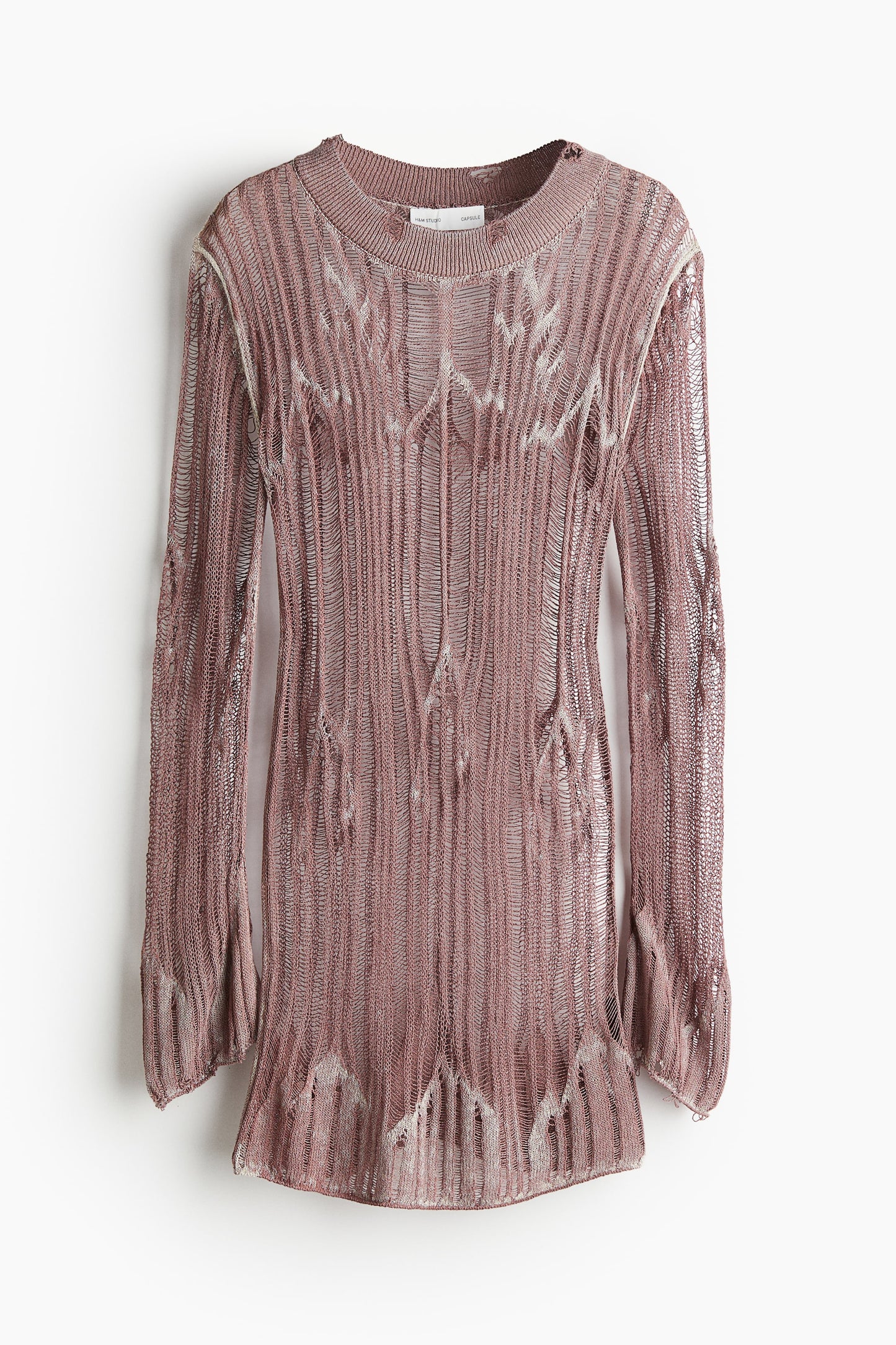 Knitted mini dress