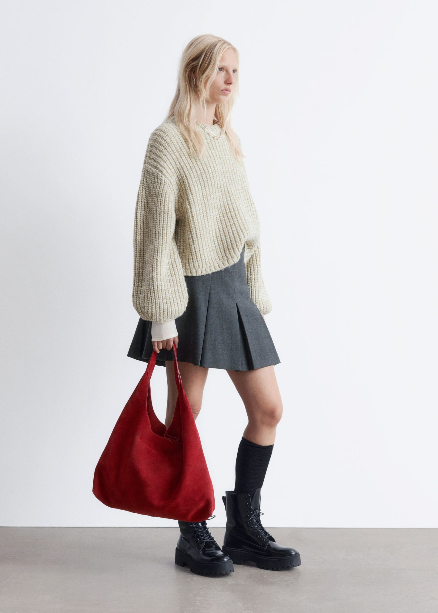 Mottled Knit Jumper