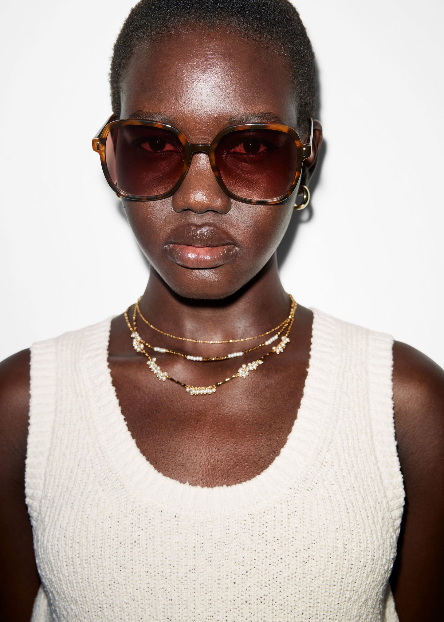 Layered Beaded Necklace