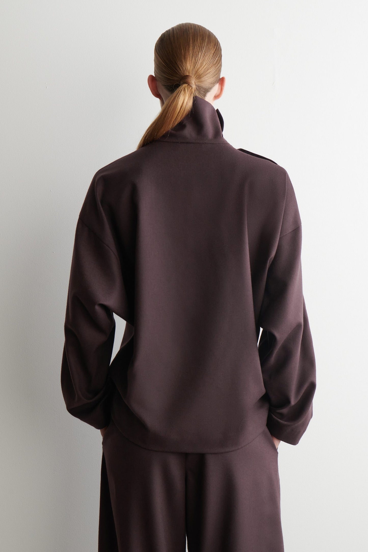 Wool-Flannel Top