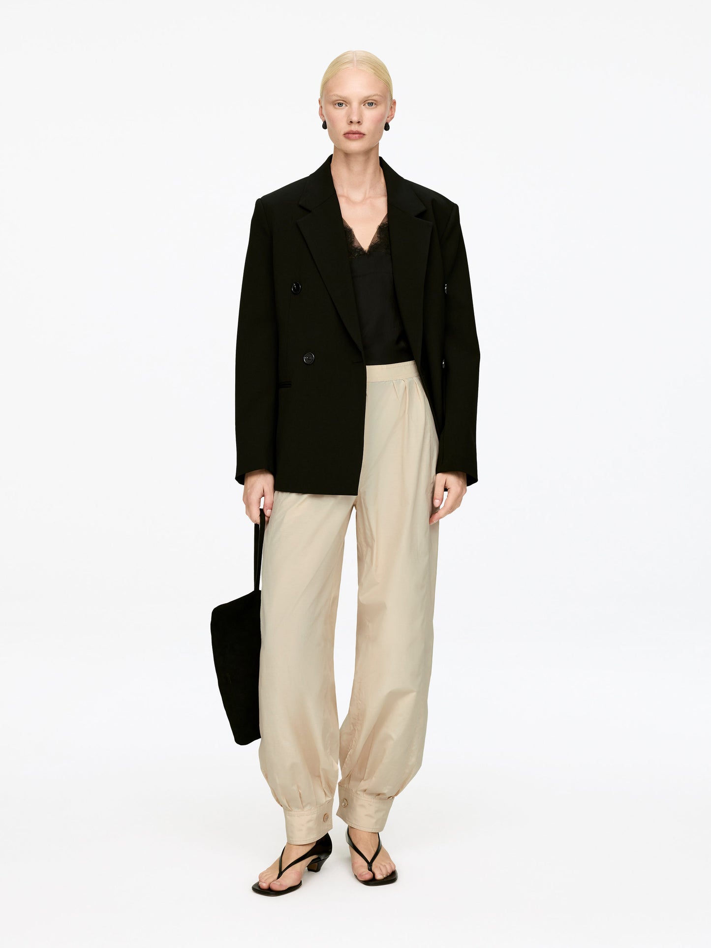 Bubble-Hem Trousers