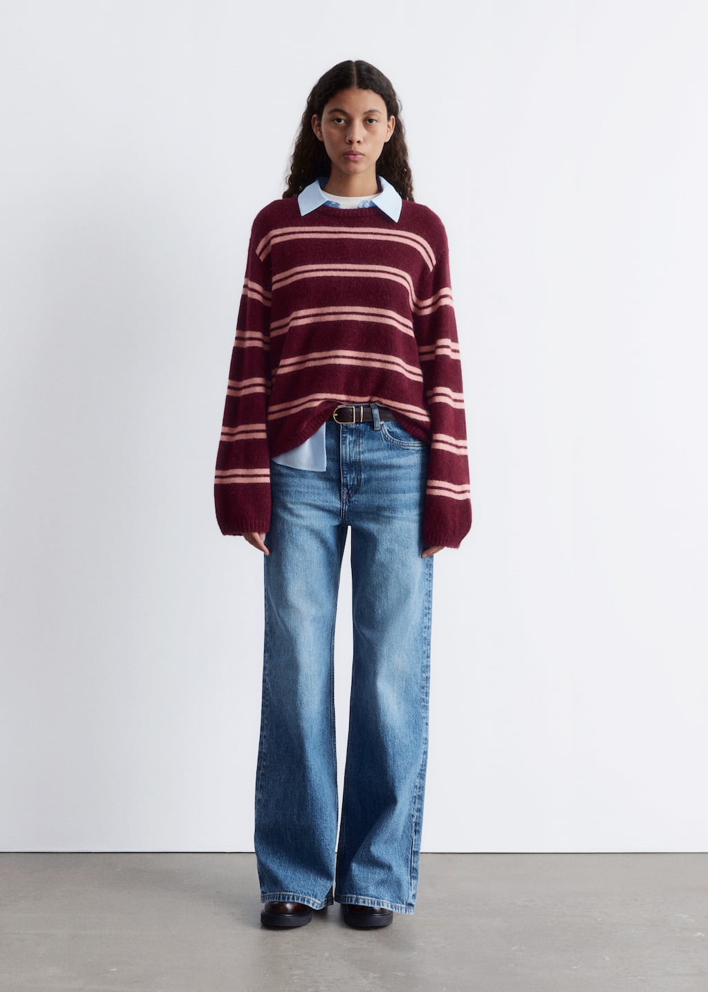 Knitted Alpaca-Blend Sweater