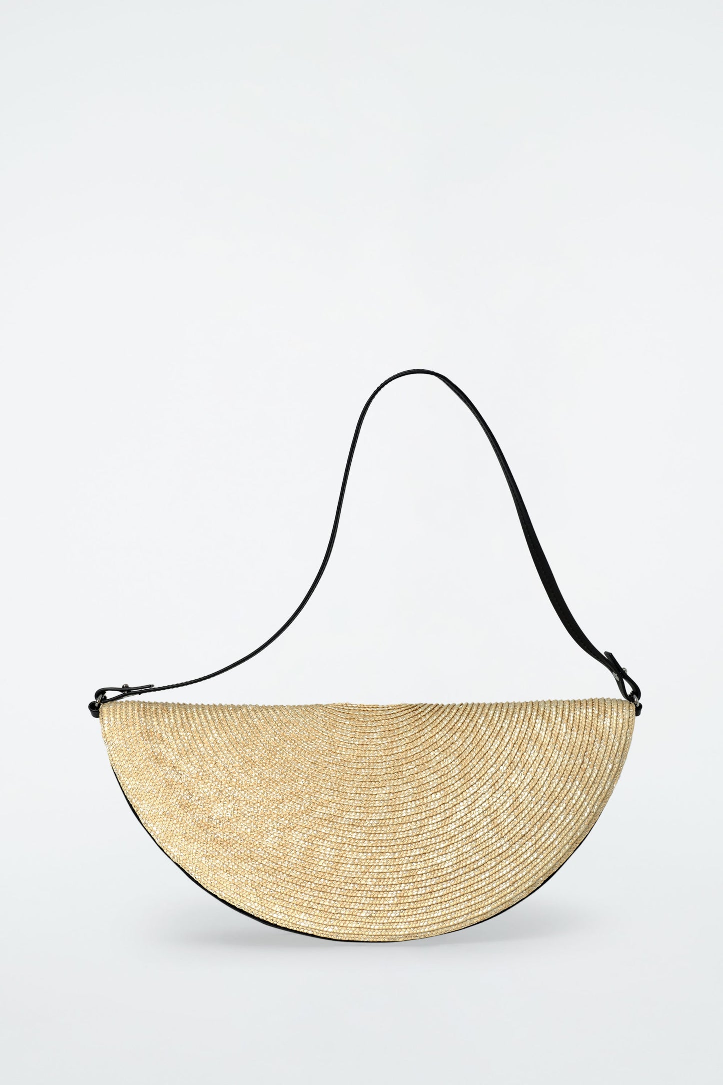 Soleil clutch bag - straw