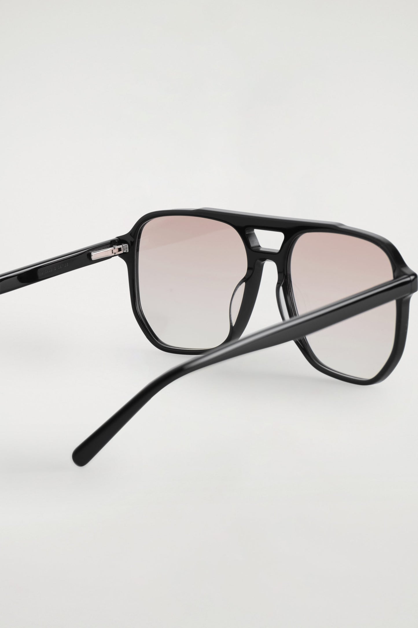 Oversized Square-Frame Aviator Sunglasses