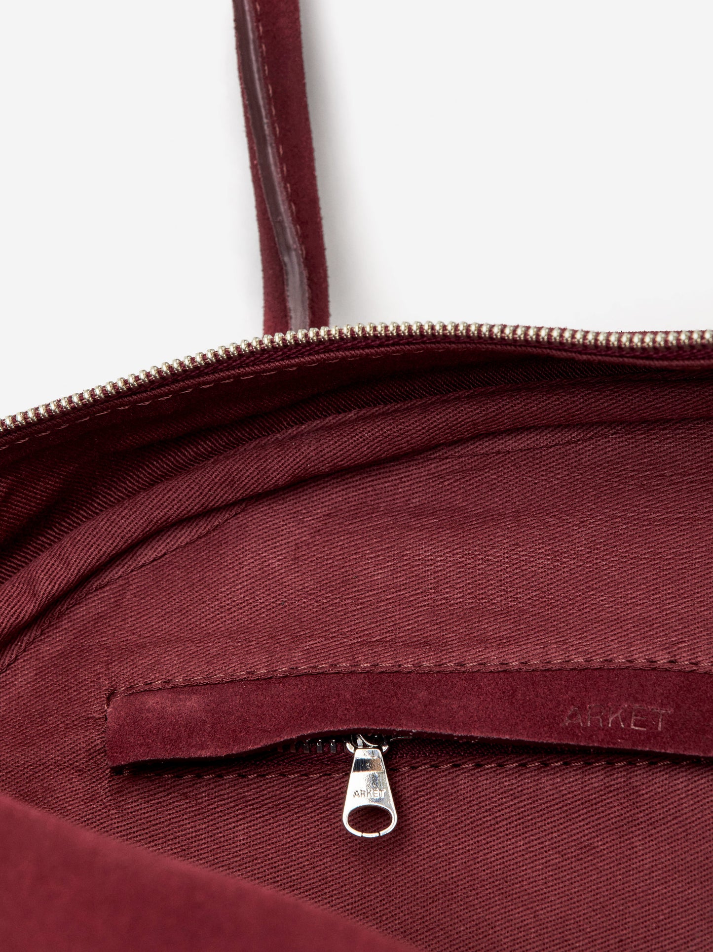 Suede Bowling Bag