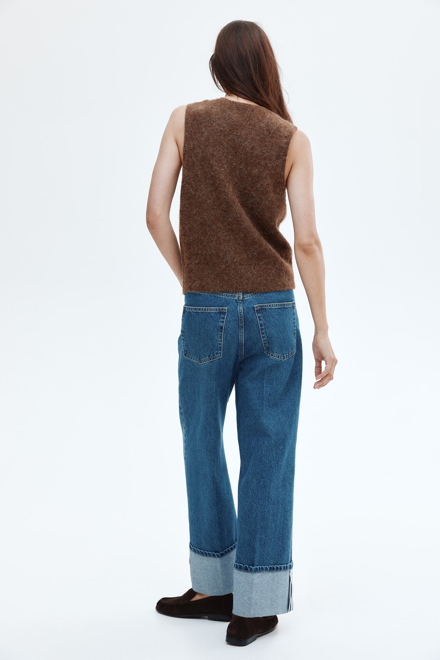 Alpaca-blend waistcoat