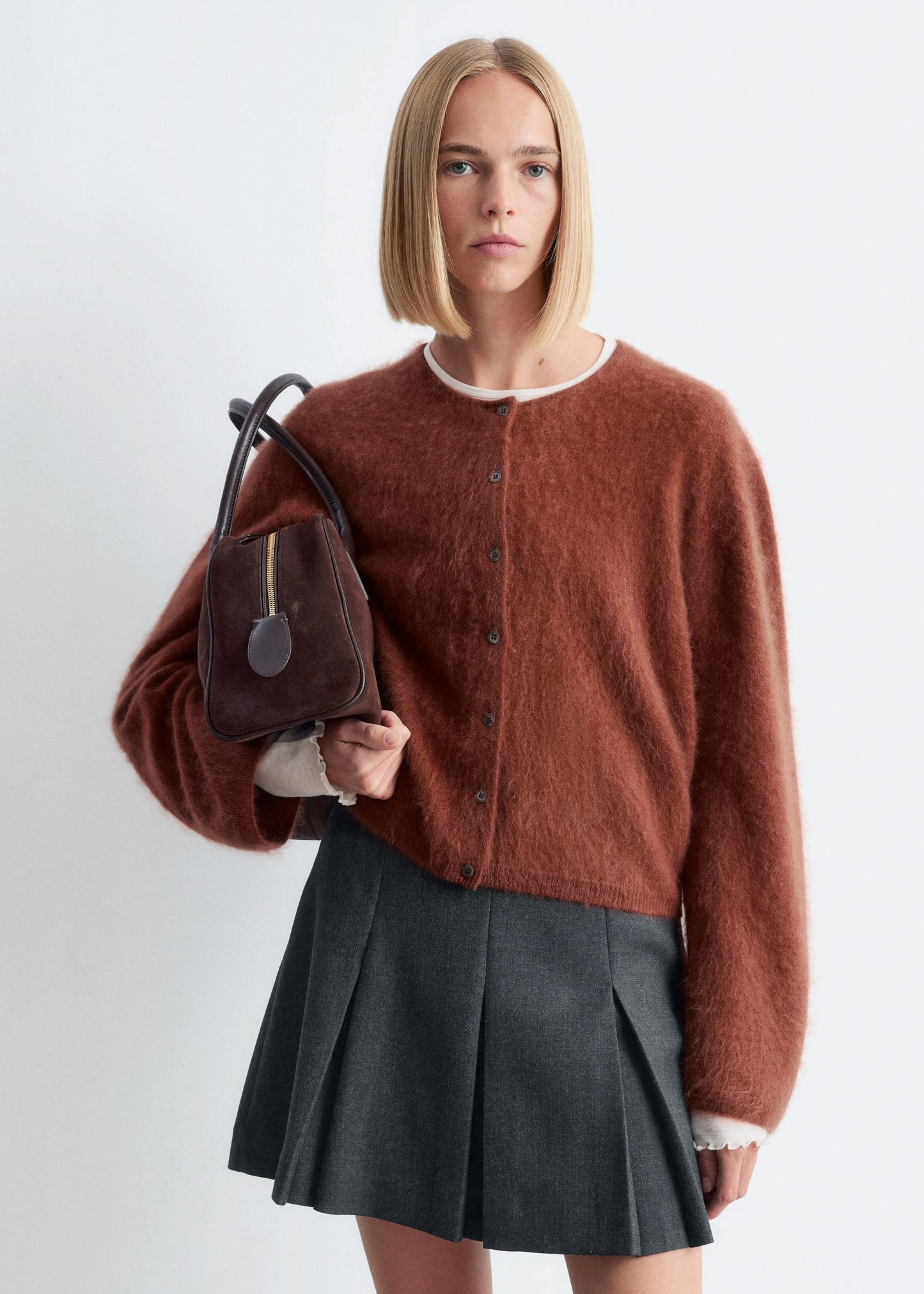 Knitted Cashmere Cardigan