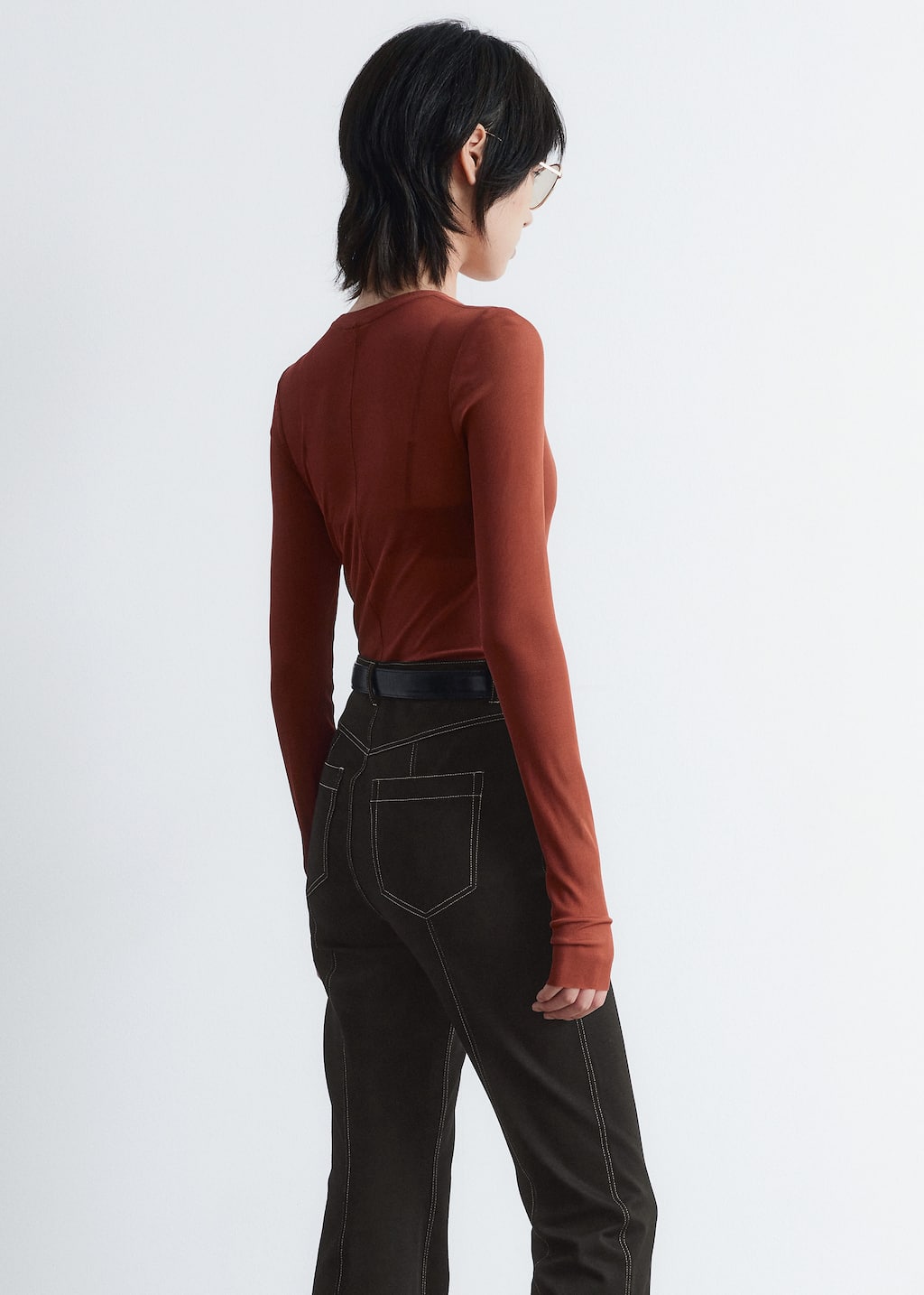 Sheer Silk Top