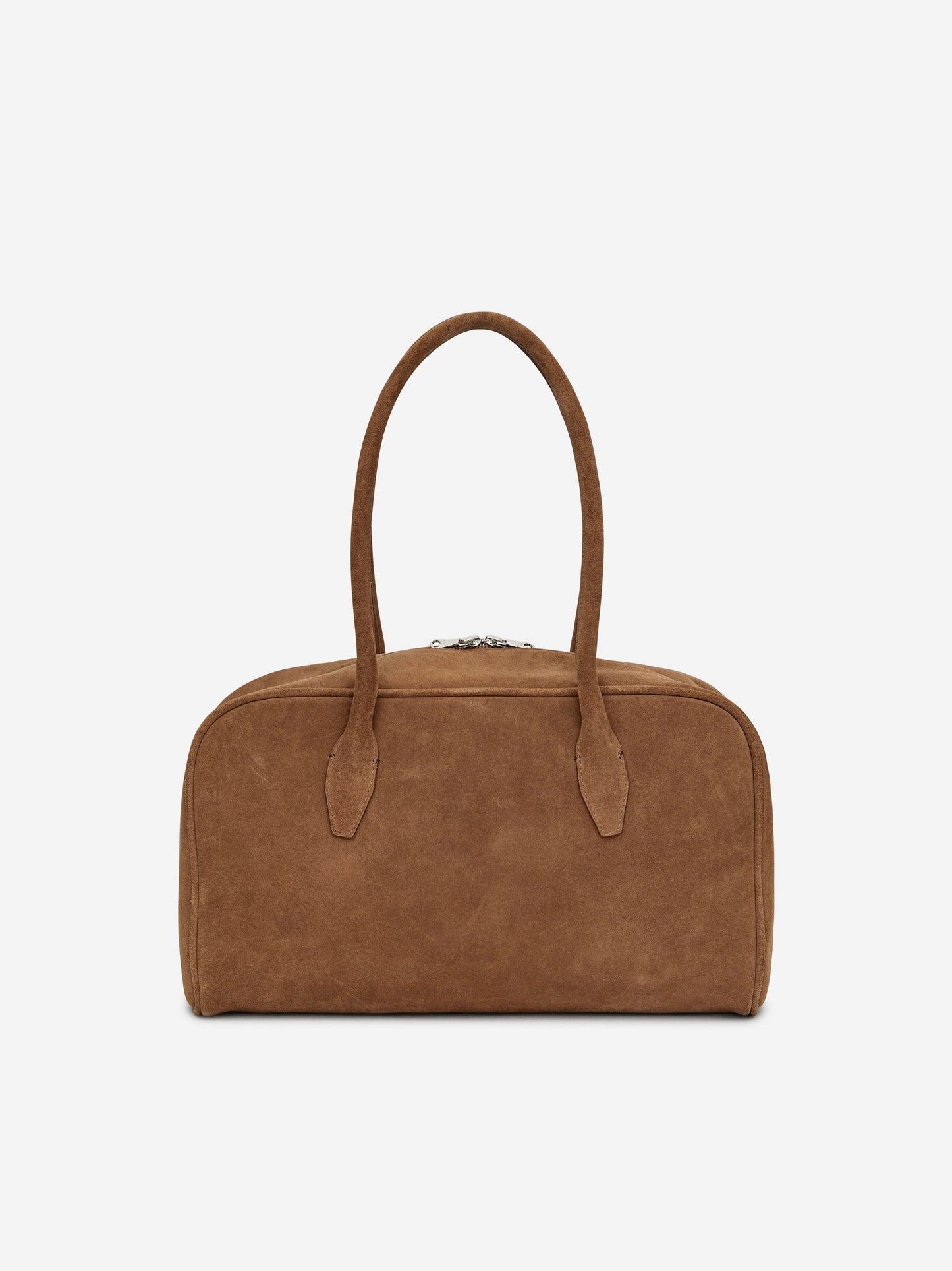 Suede Bowling Bag