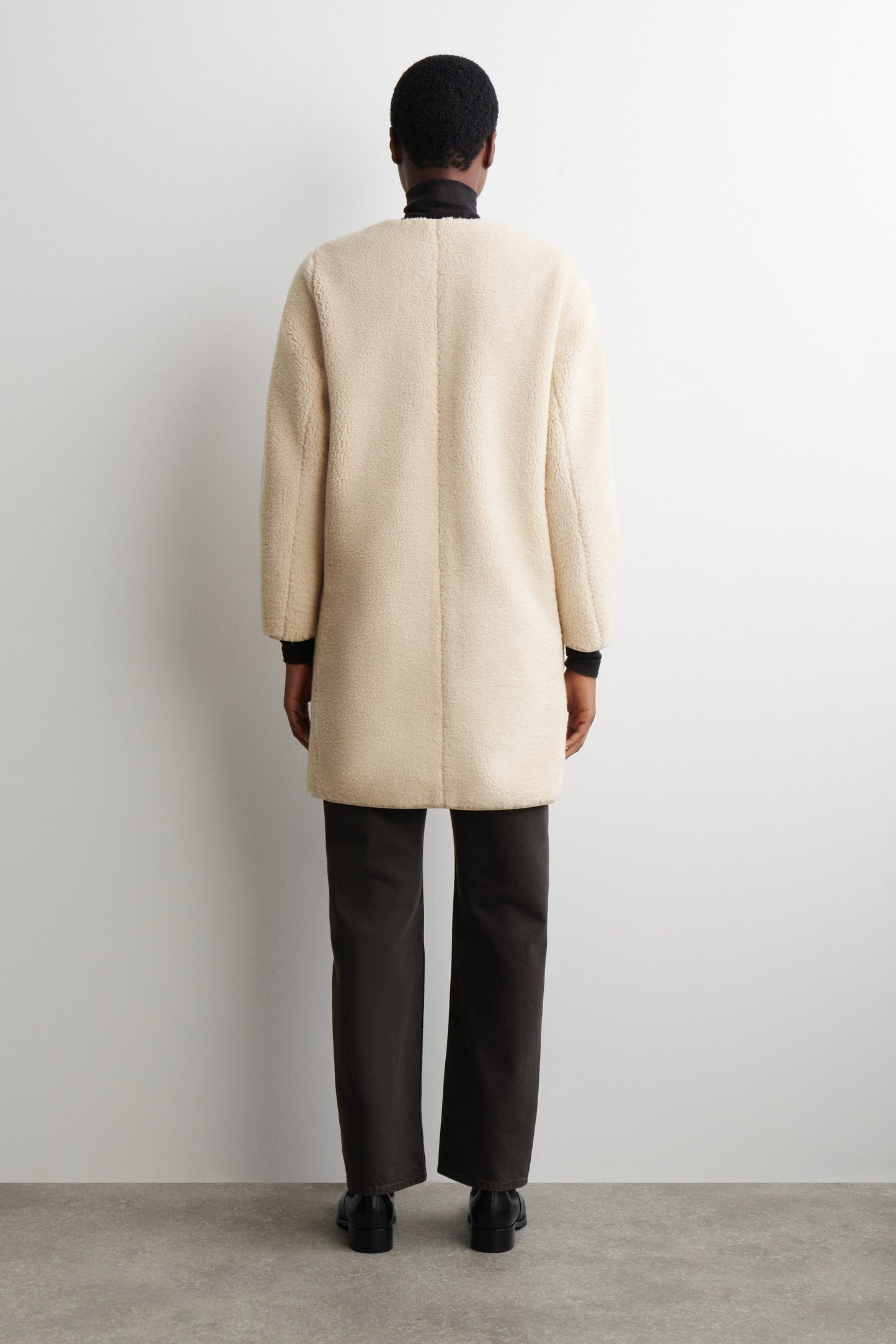 Longline Teddy Jacket