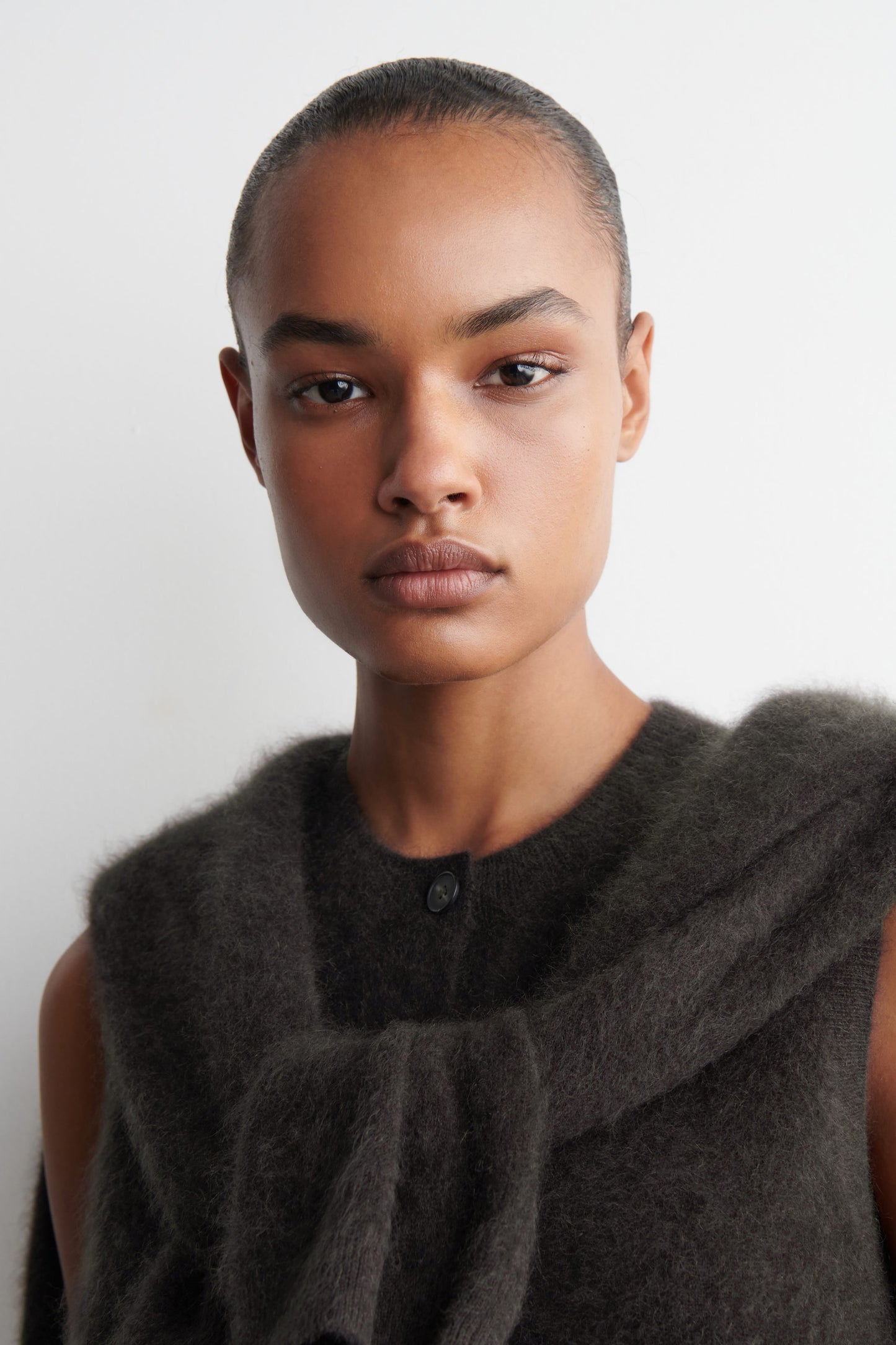 Brushed-Cashmere Waistcoat