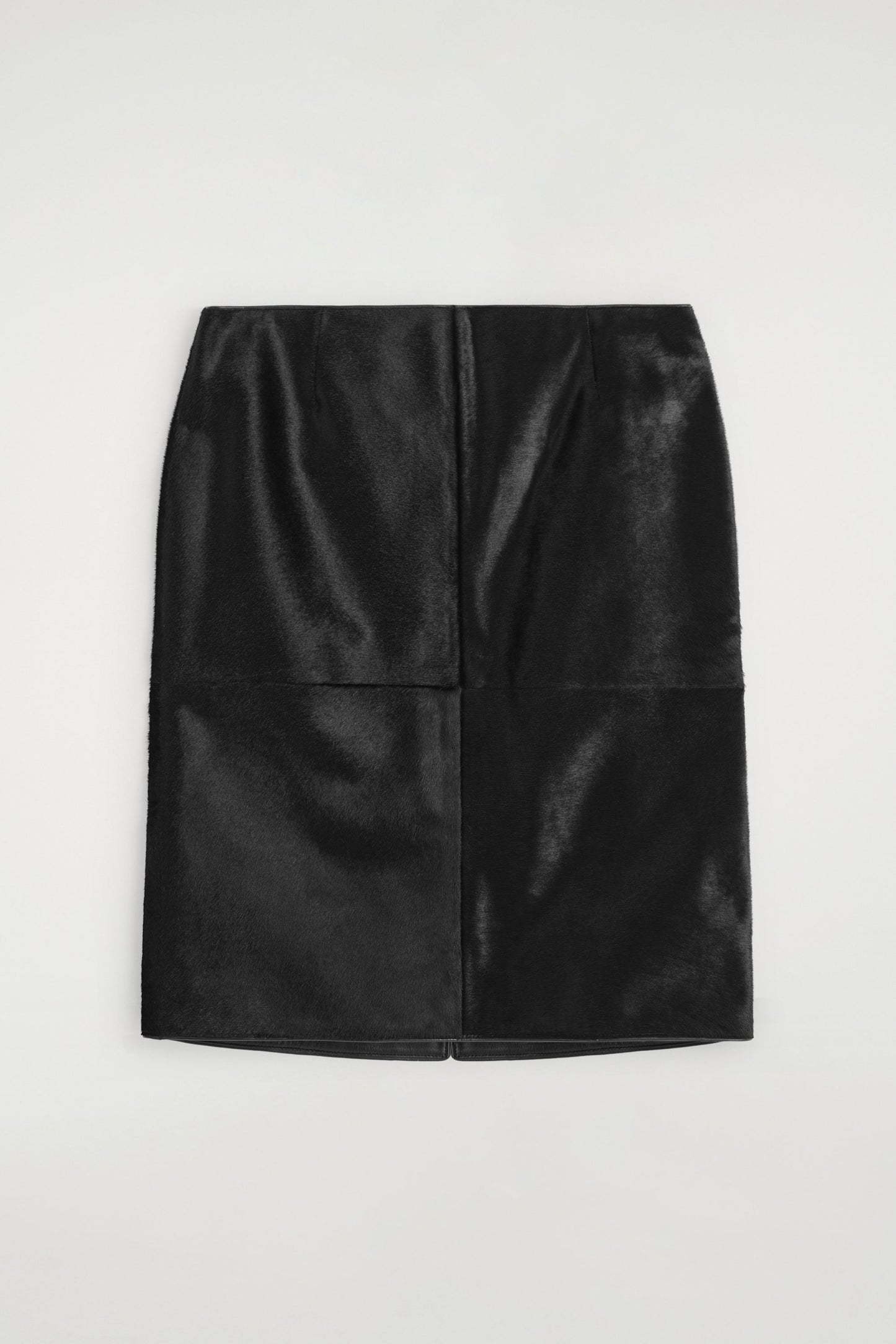 Pony Hair Midi Skirt