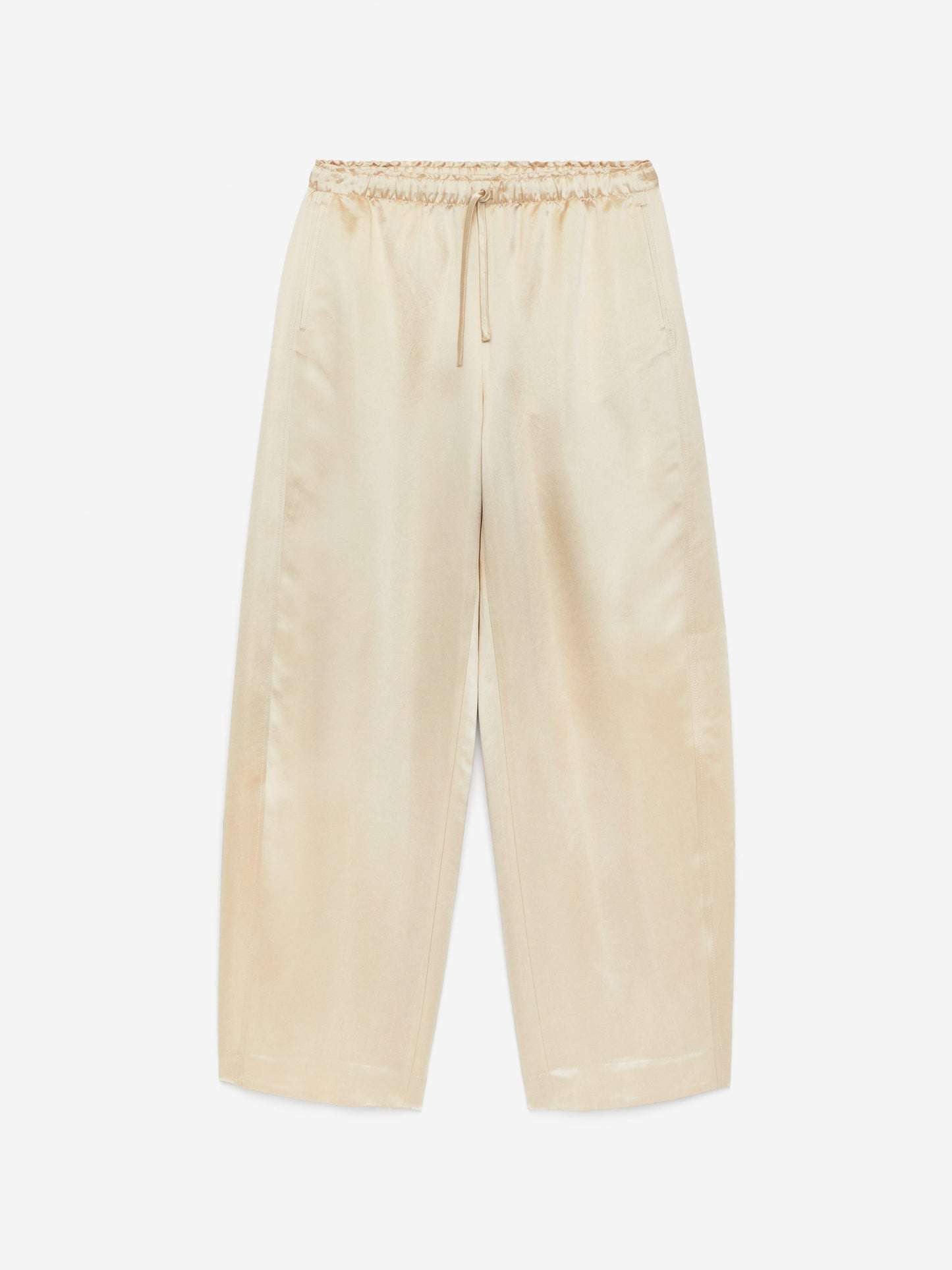 Drawstring Satin Trousers