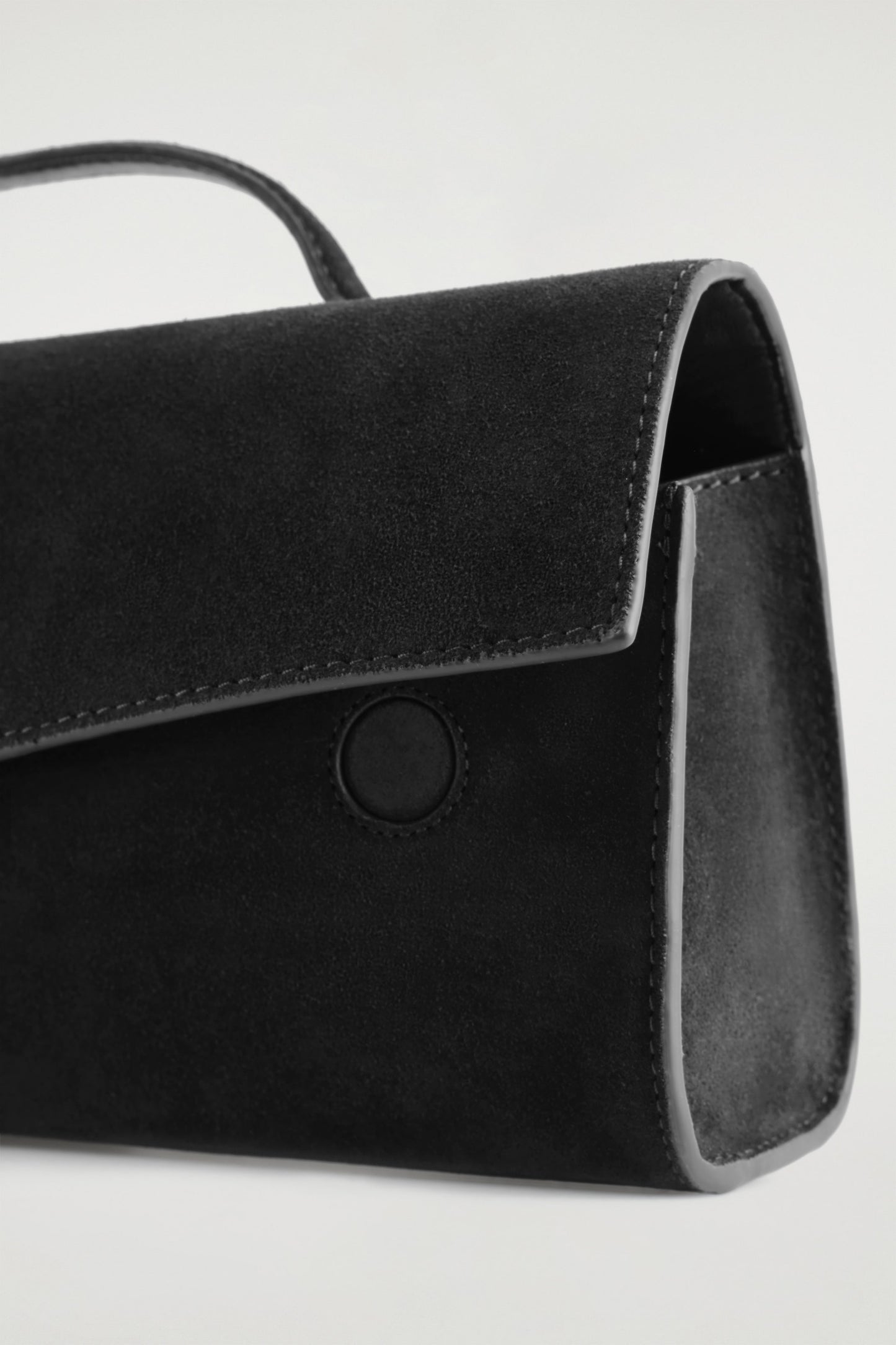 Gallery Clutch Suede Bag