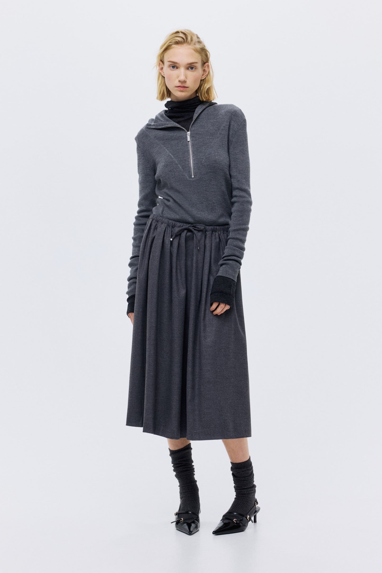 Flared skirt