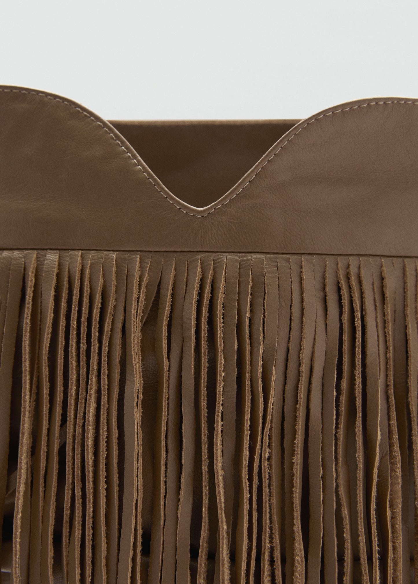 Fringed ankle boots