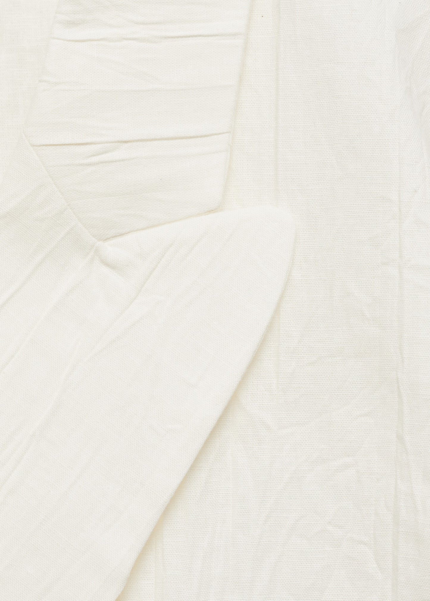 Creased-effect suit jacket