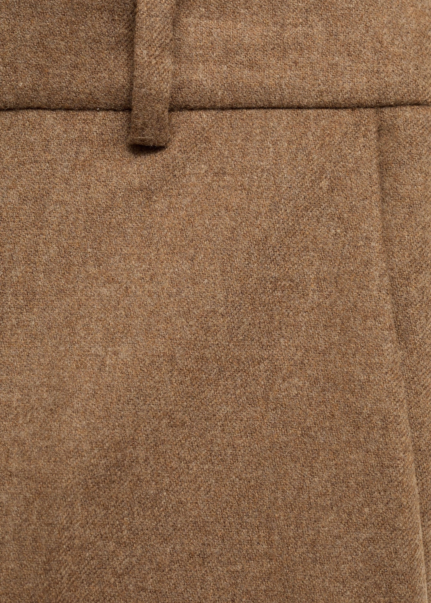 Wool-blend suit trousers
