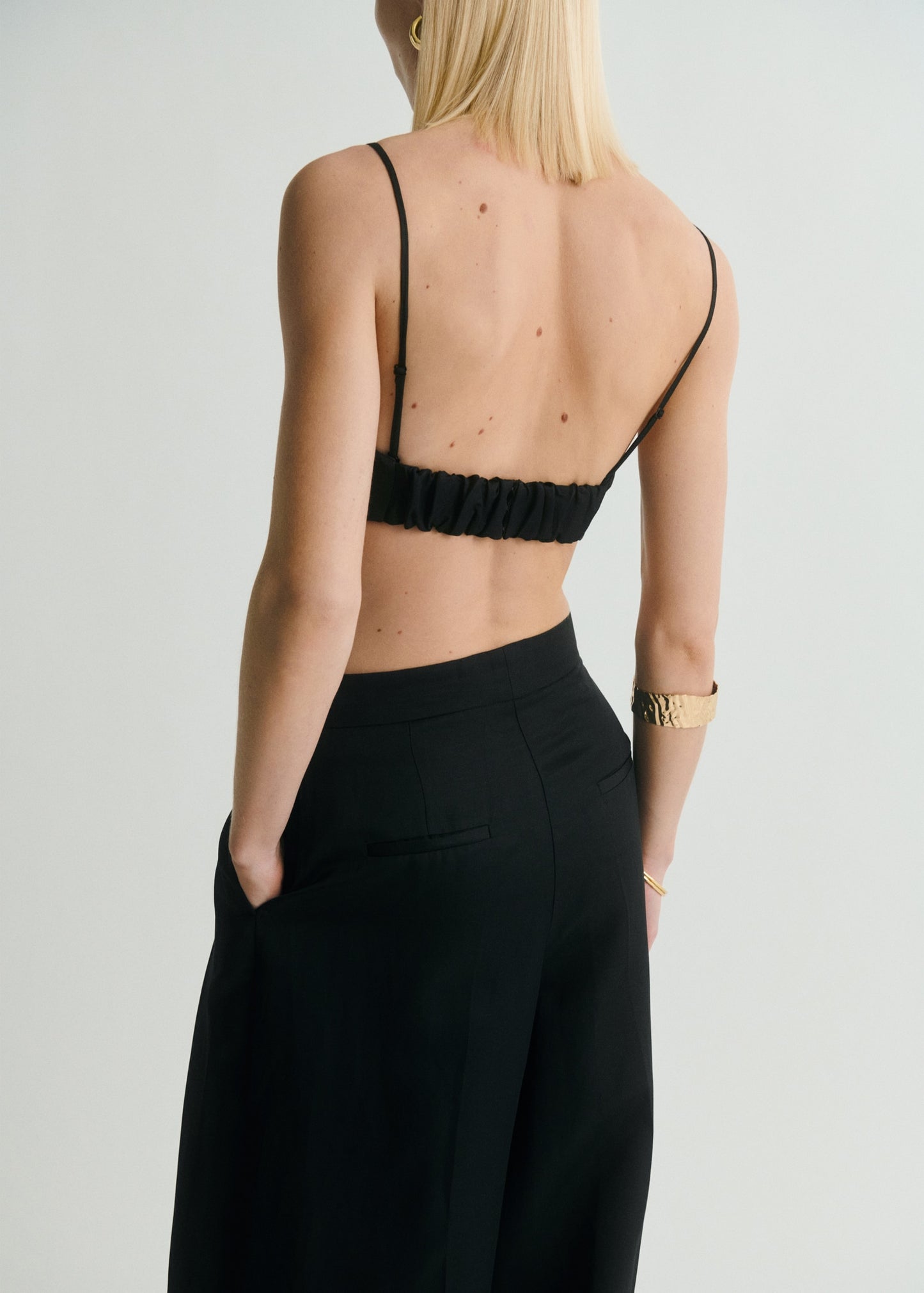 Bow design crop top