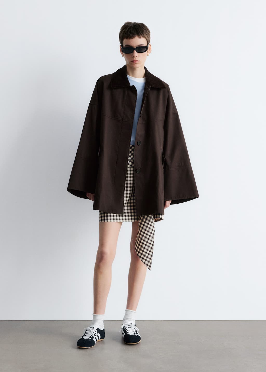 Oversized A-line Country Jacket