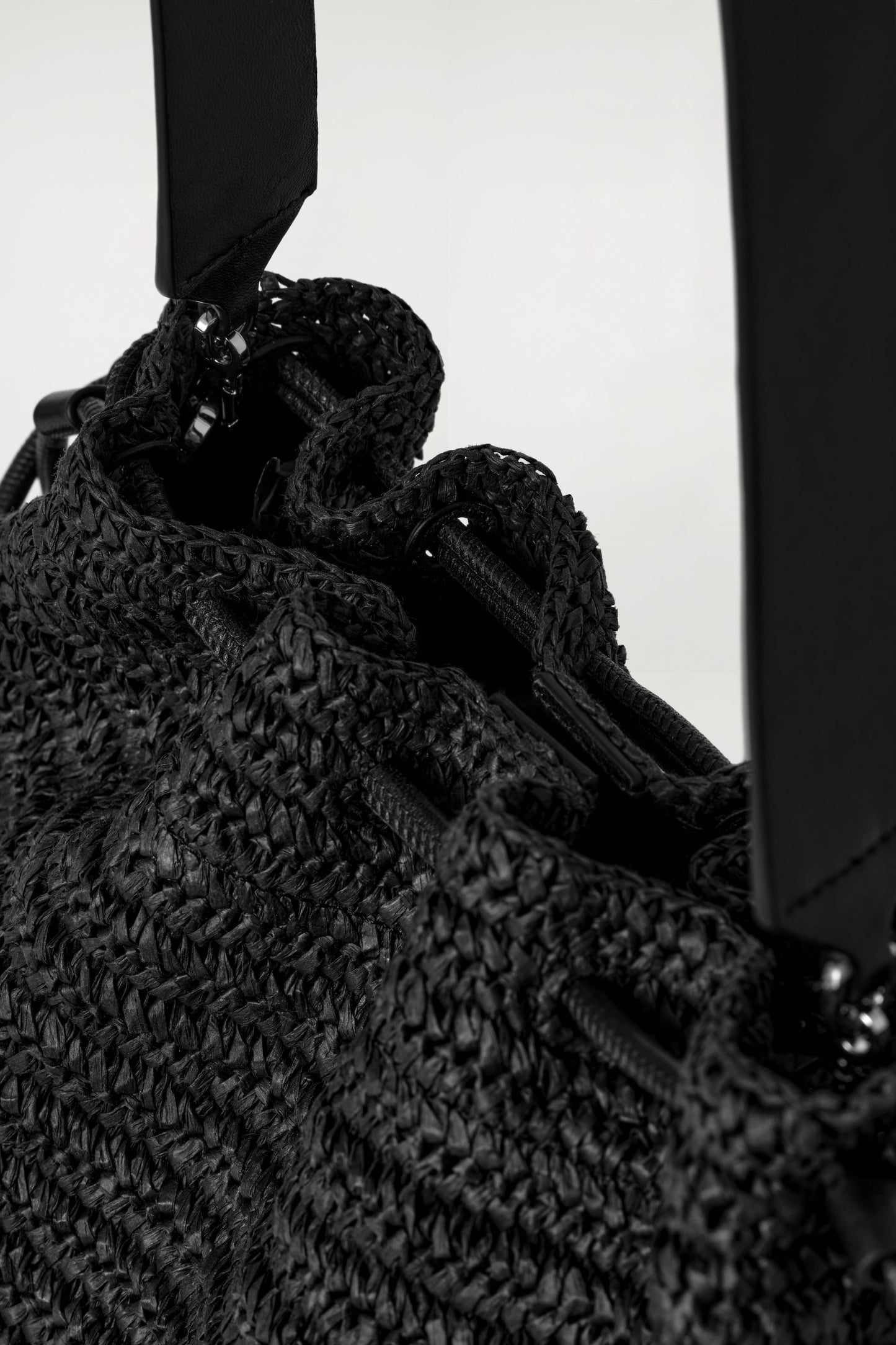Cavatelli Clutch Bag - Straw