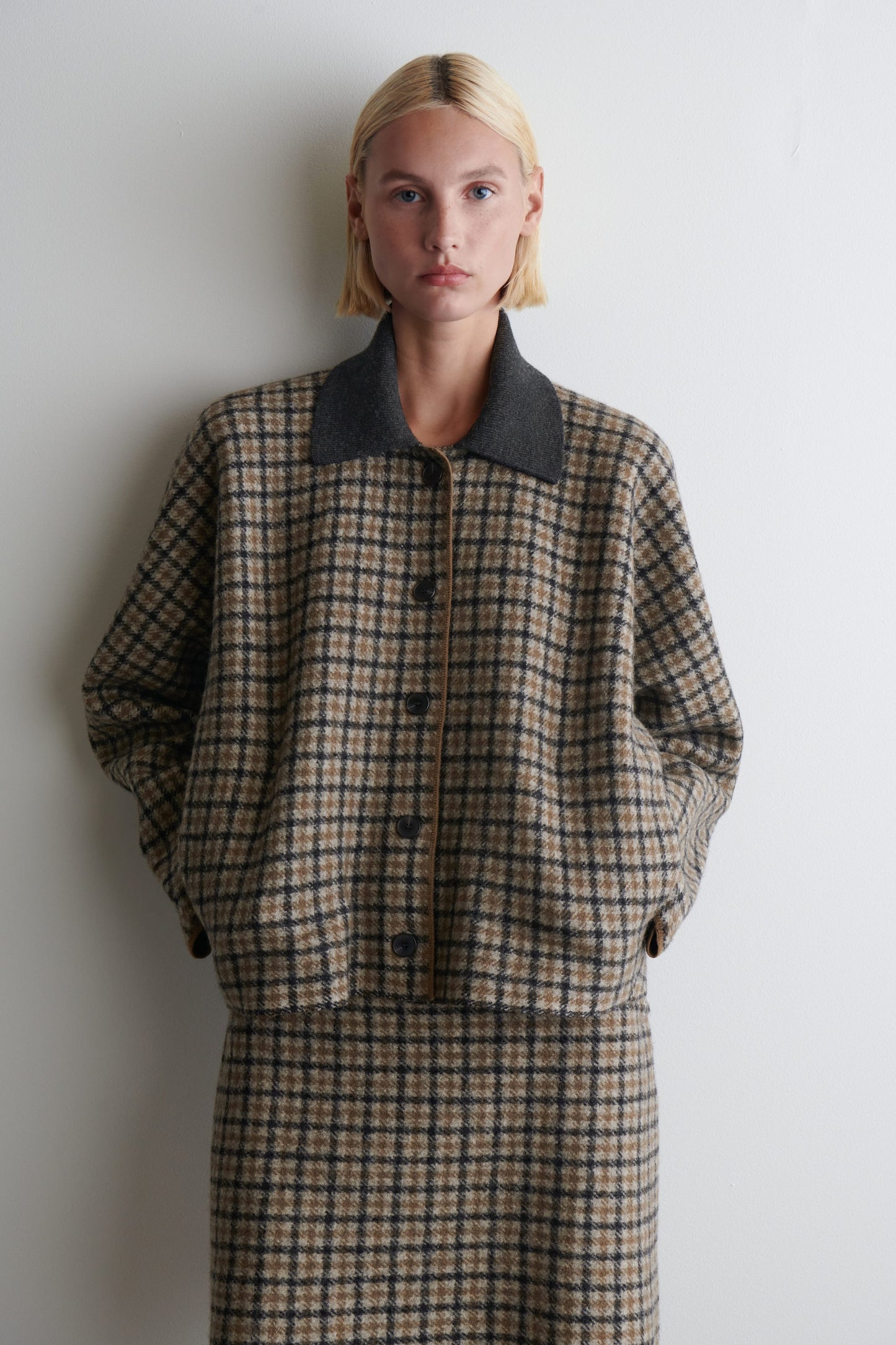Sculpted Merino Wool Jacket