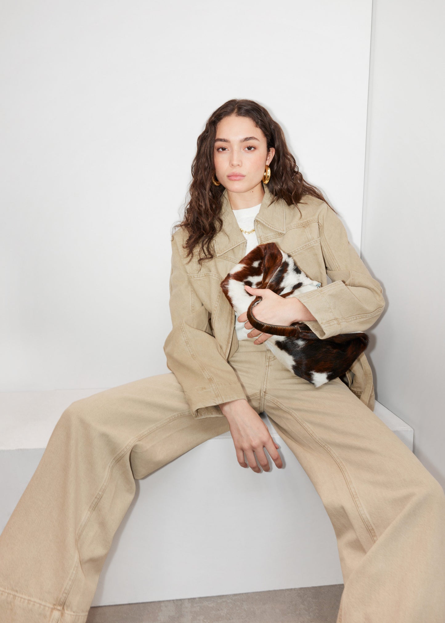 Cow-Hair Leather Tote