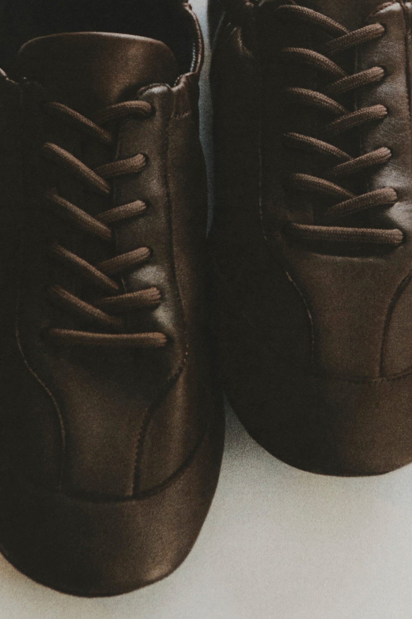 Leather Ballet Trainers