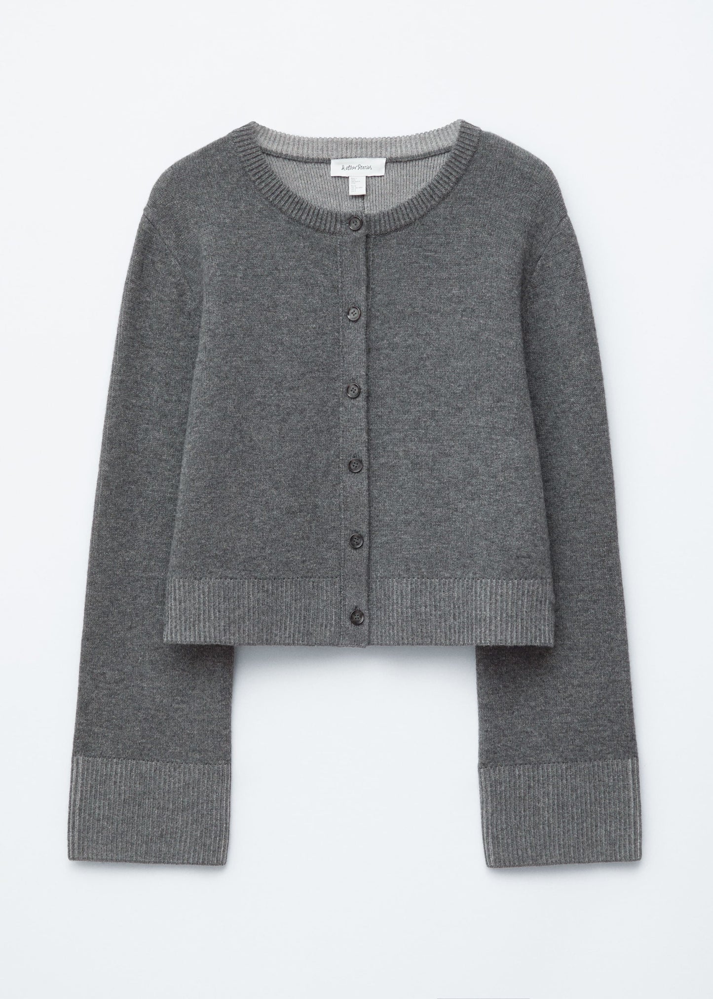Cropped Boxy Cardigan