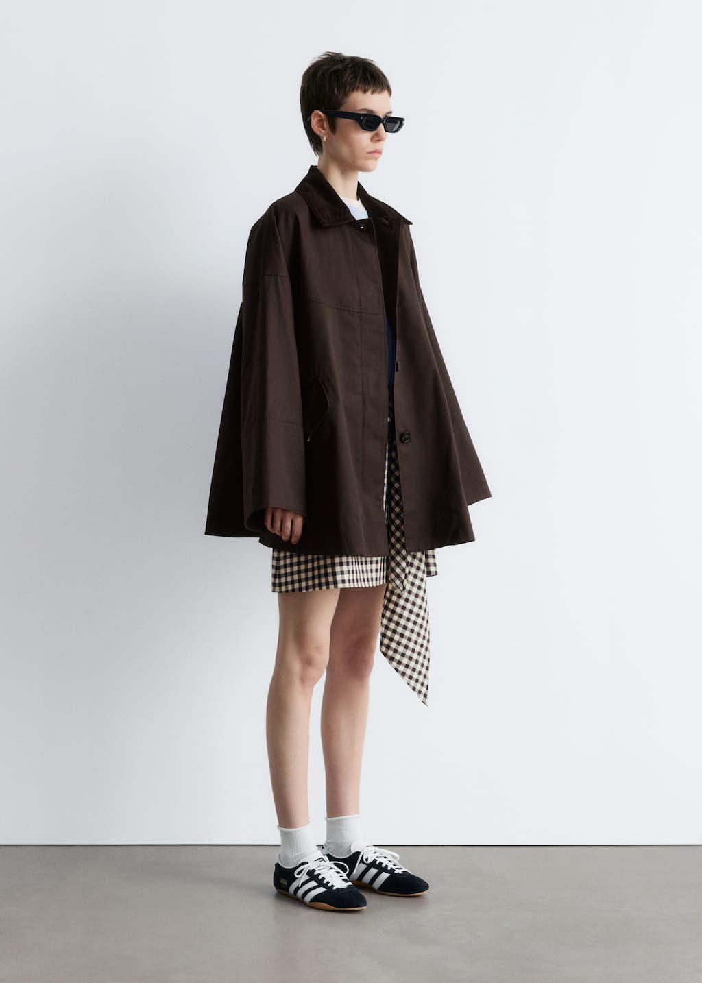 Oversized A-line Country Jacket