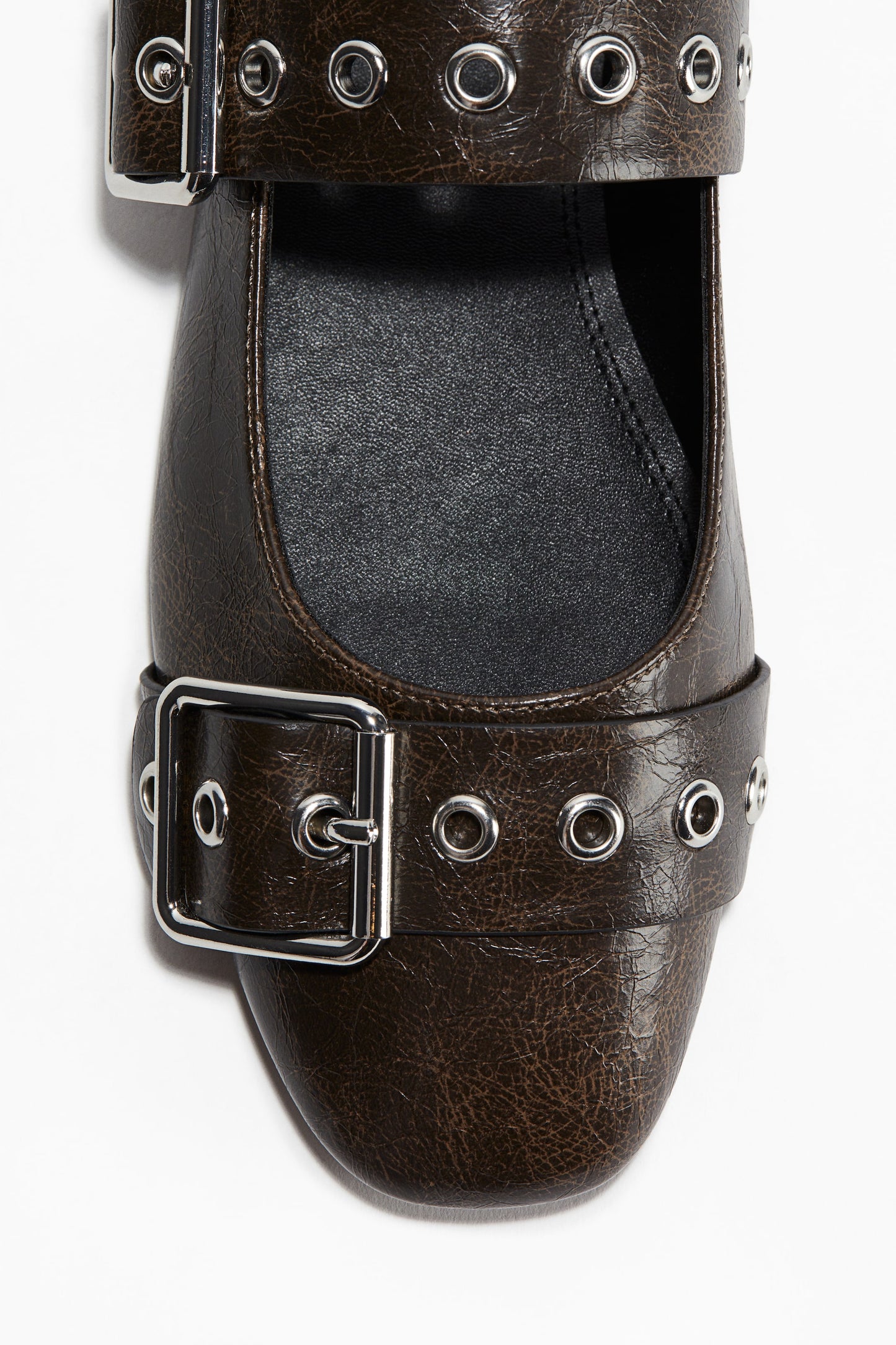 Buckle-detail Mary Janes