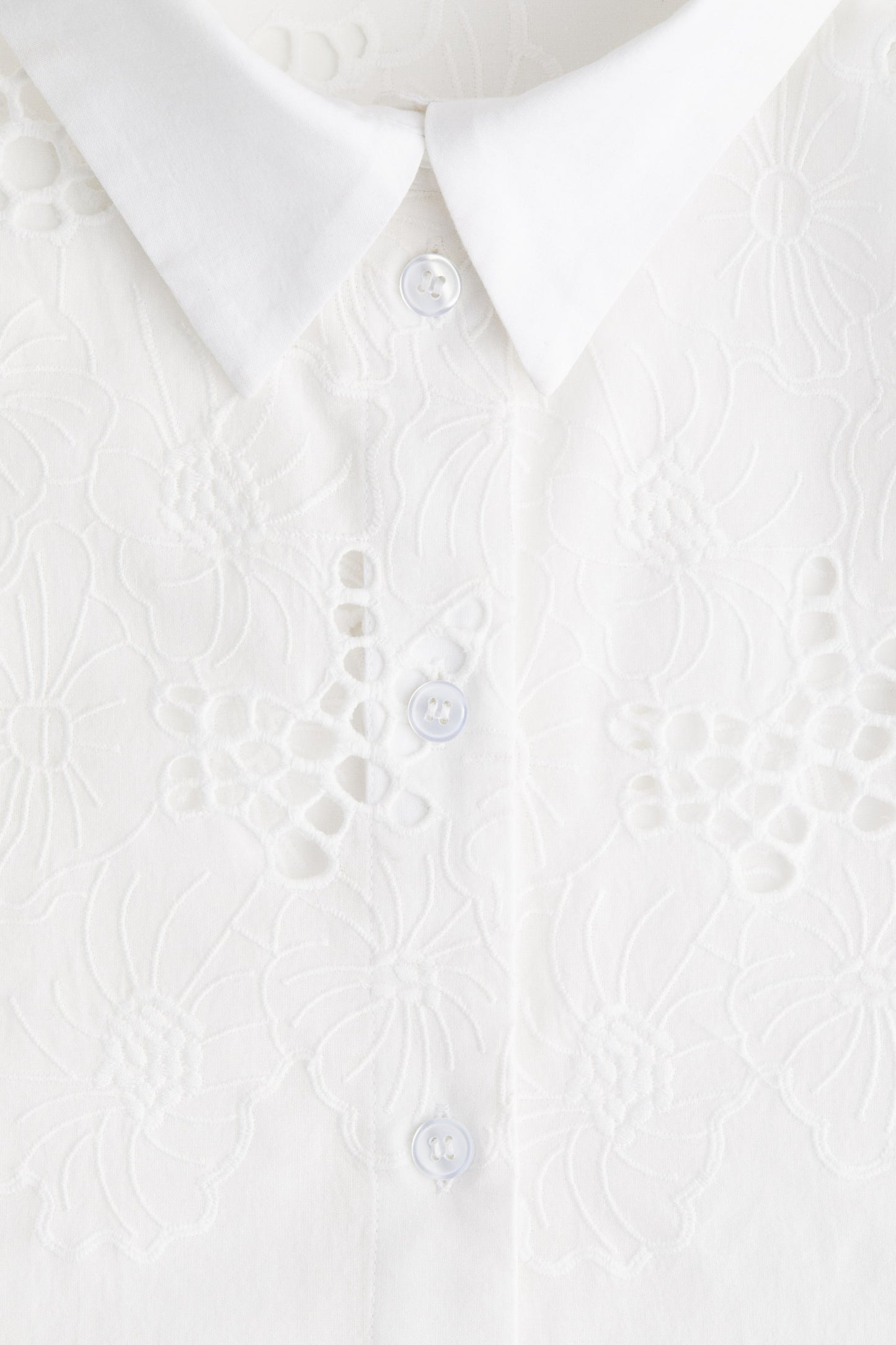 Broderie anglaise shirt